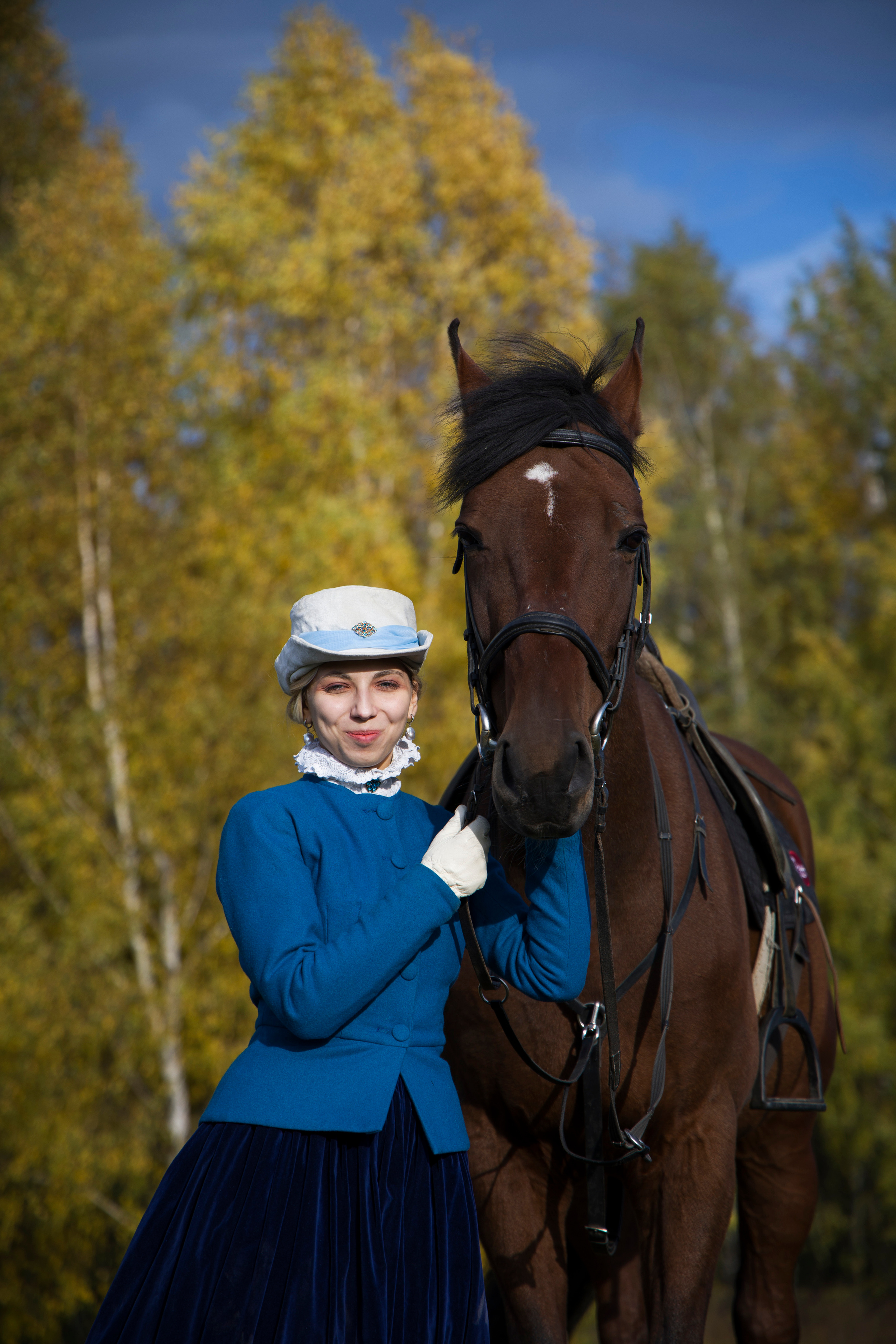 Осень. Конный клуб «Корнет»