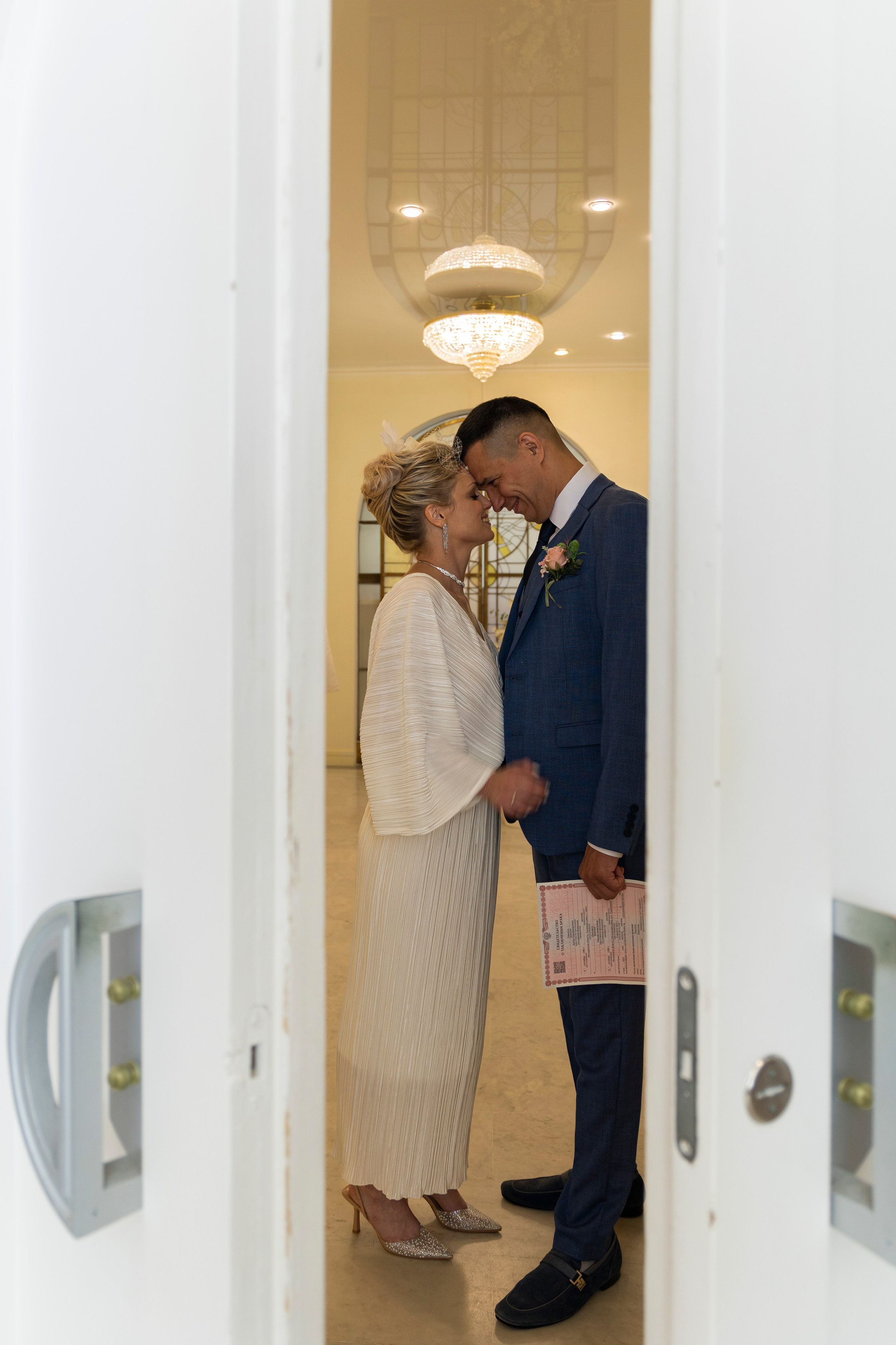 Таисия и Артур. роспись в ЗАГСе г. Жуковский