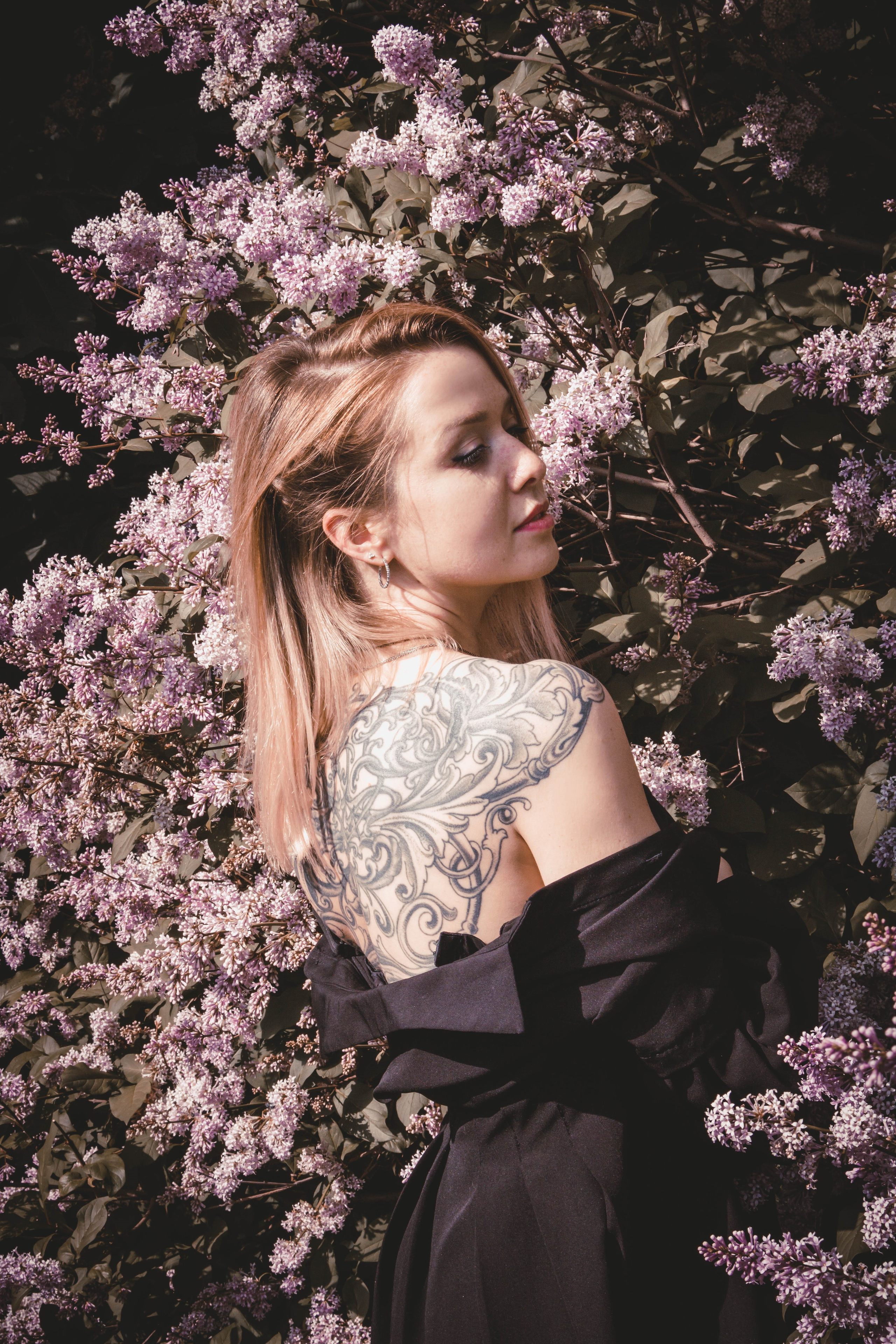 на природе