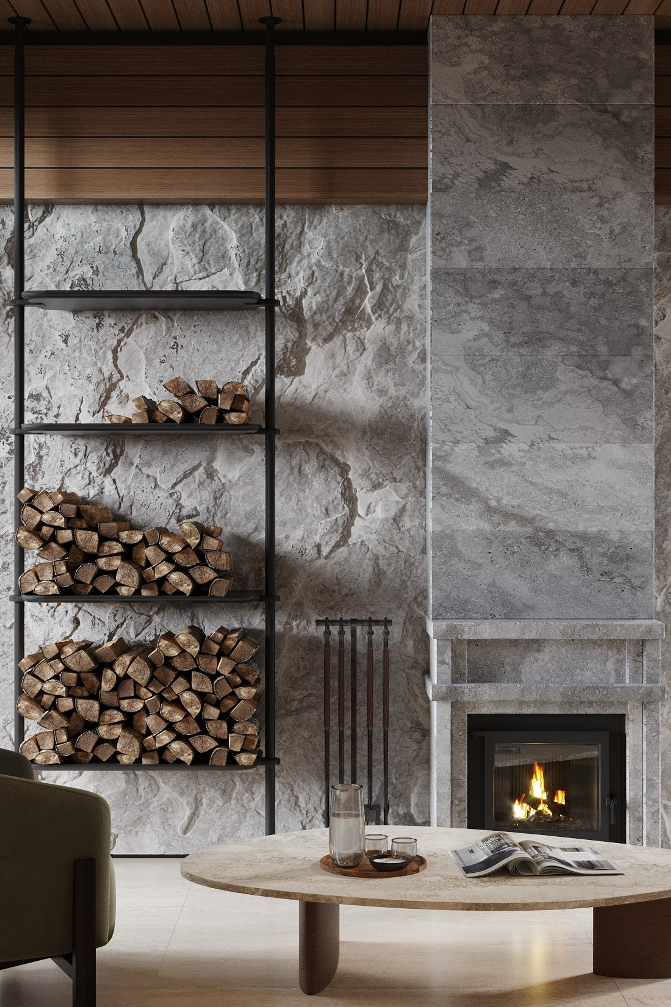 Баня с зоной отдыха