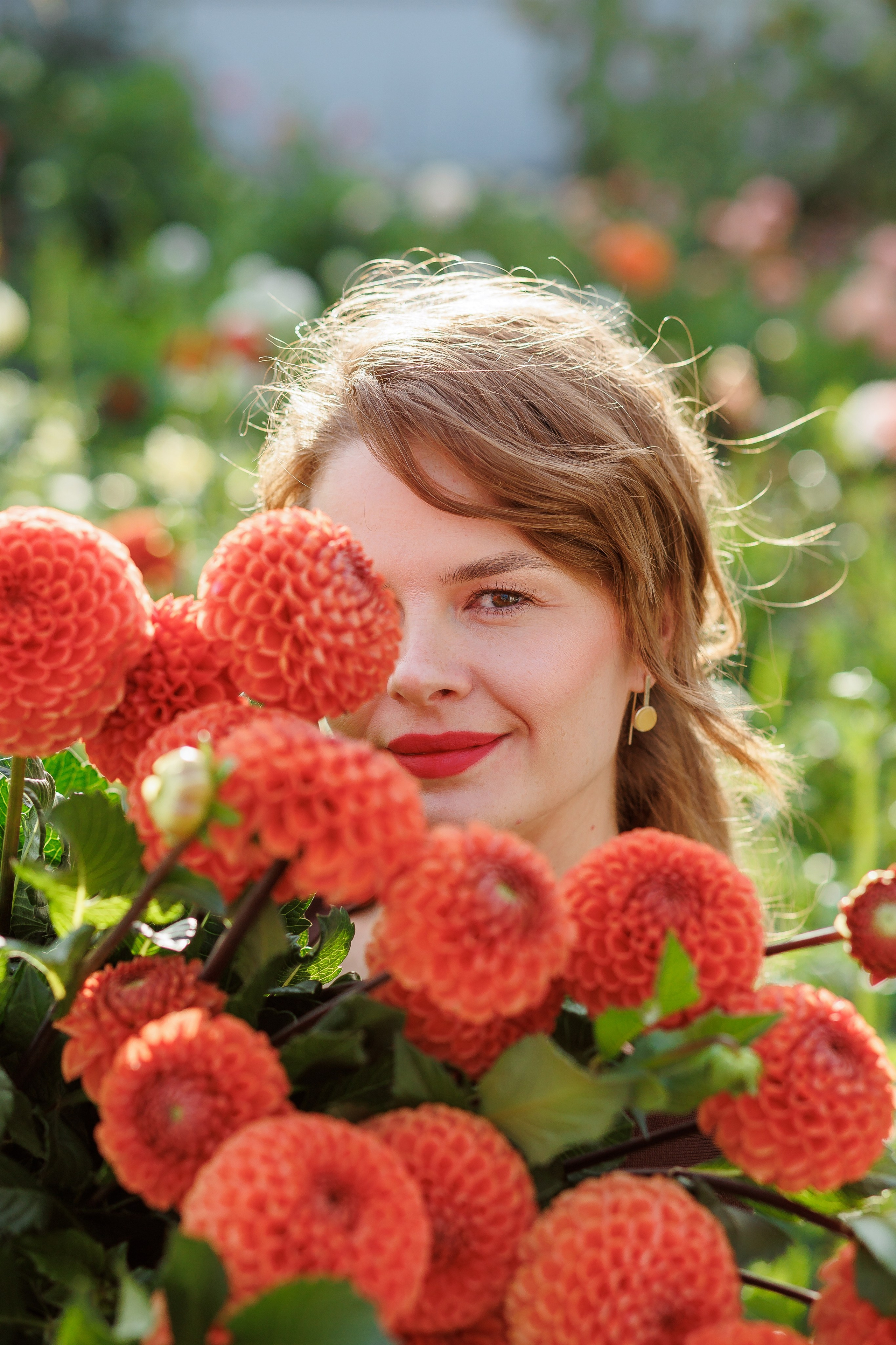 Наташа на ферме