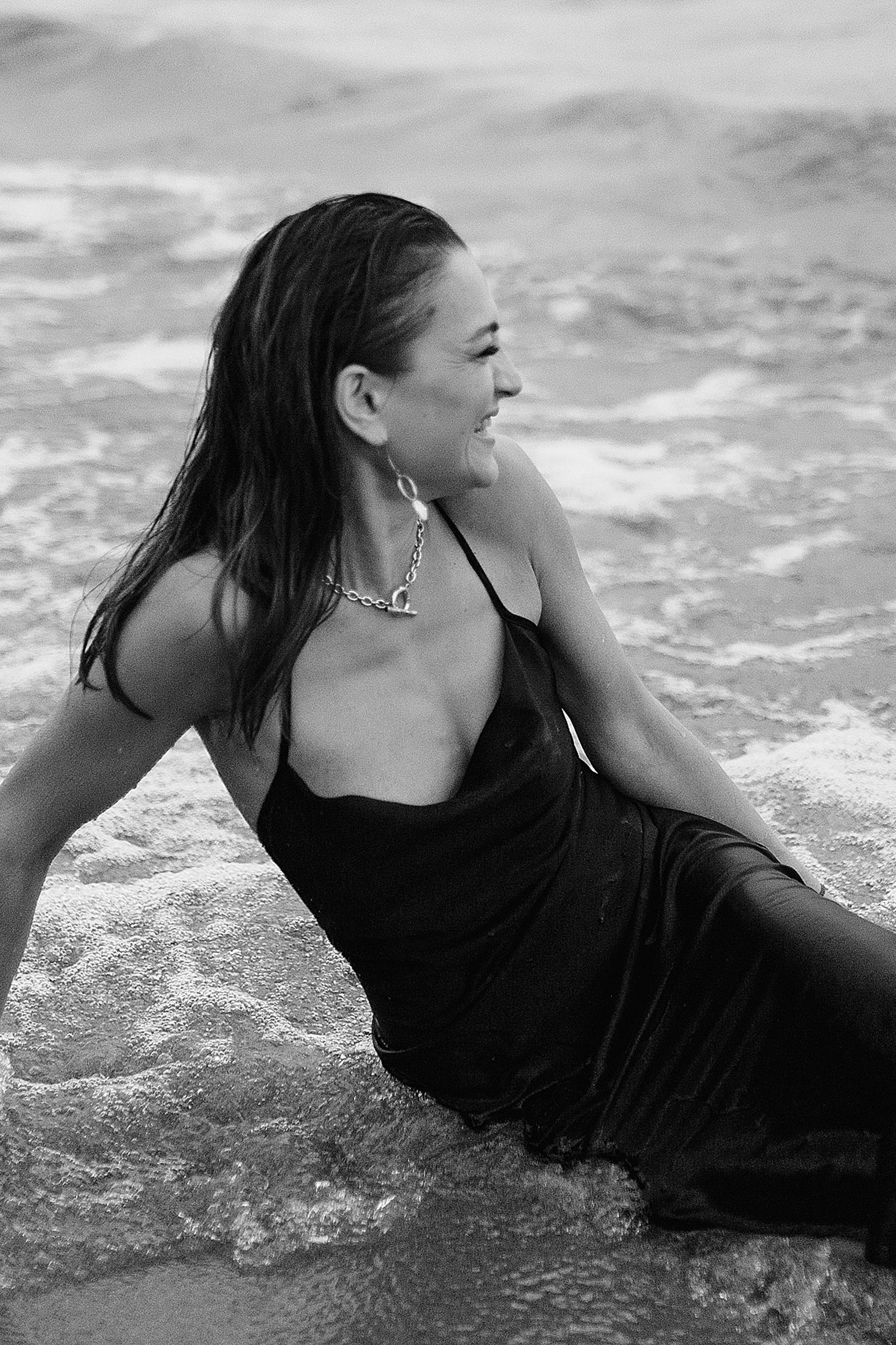 Юля, морская вечерняя