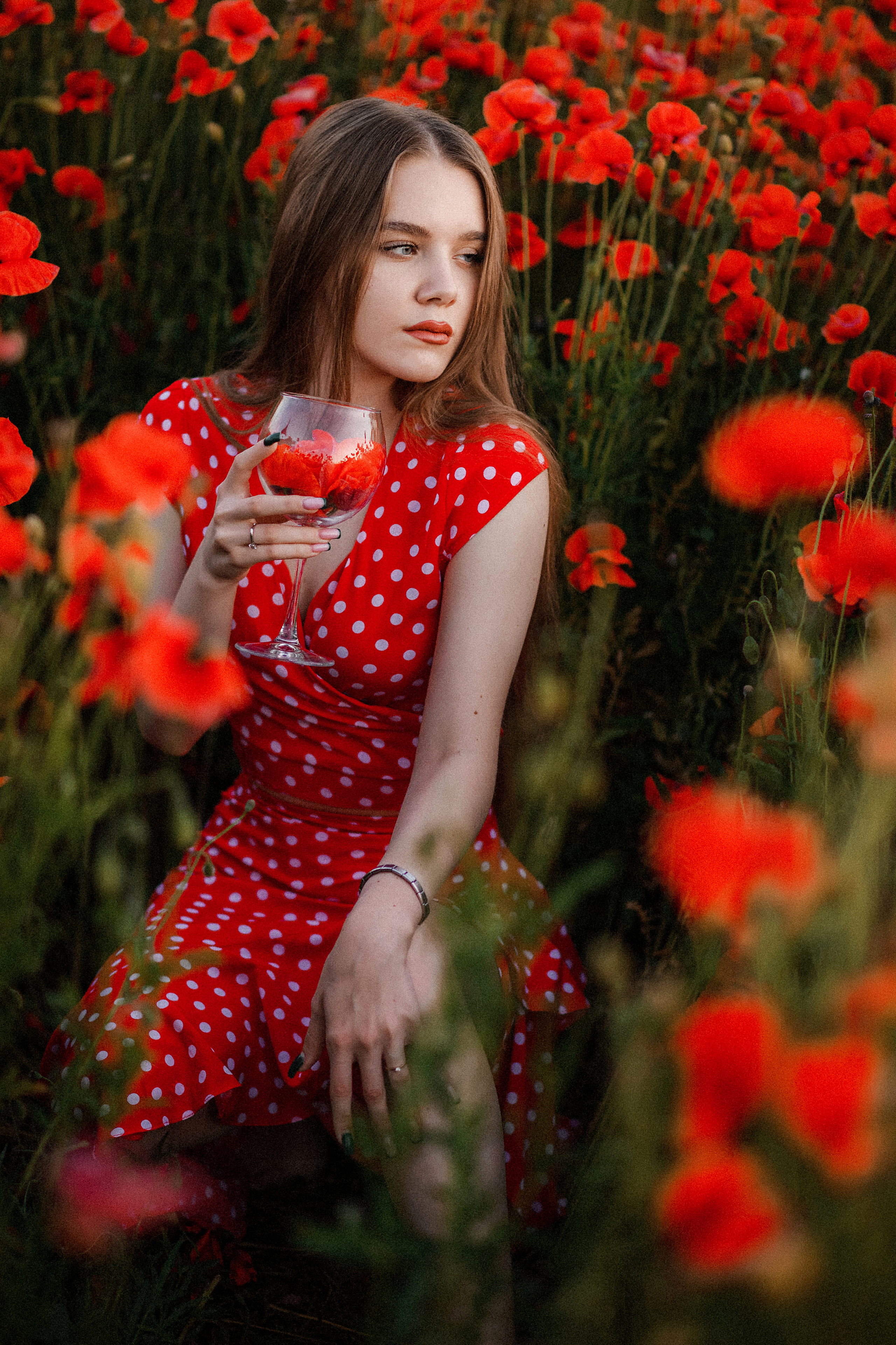 Фотосессия в маках