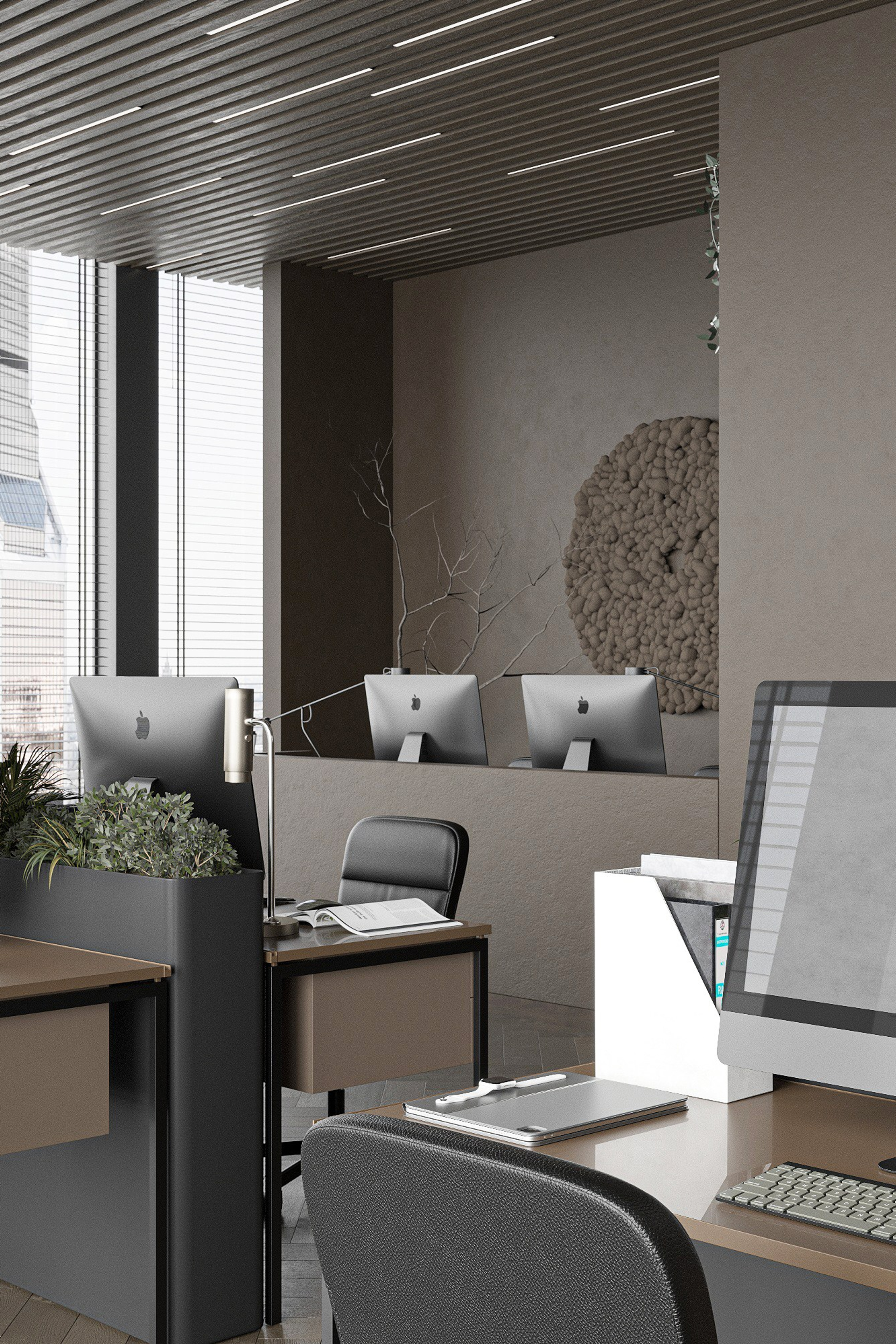 Офис 100 м 2 г.Москва. Ксения. 3D‑визуализатор