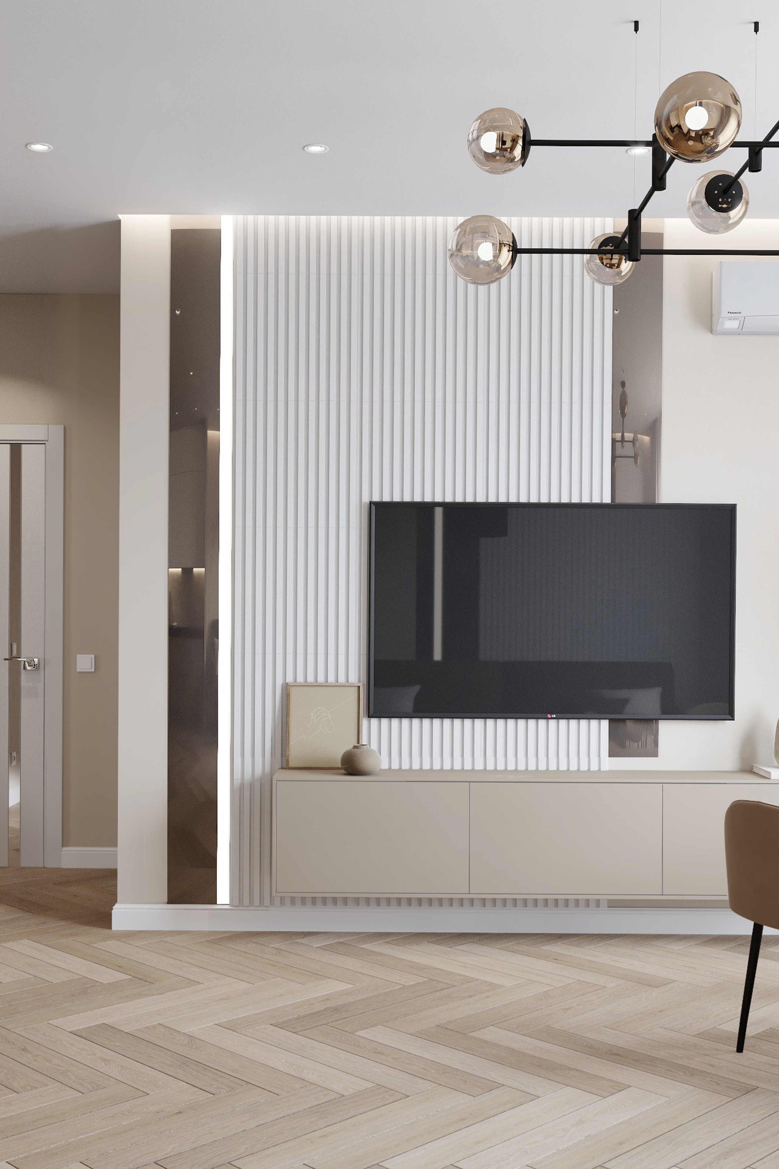 Кв. 64 м². Ксения. 3D‑визуализатор