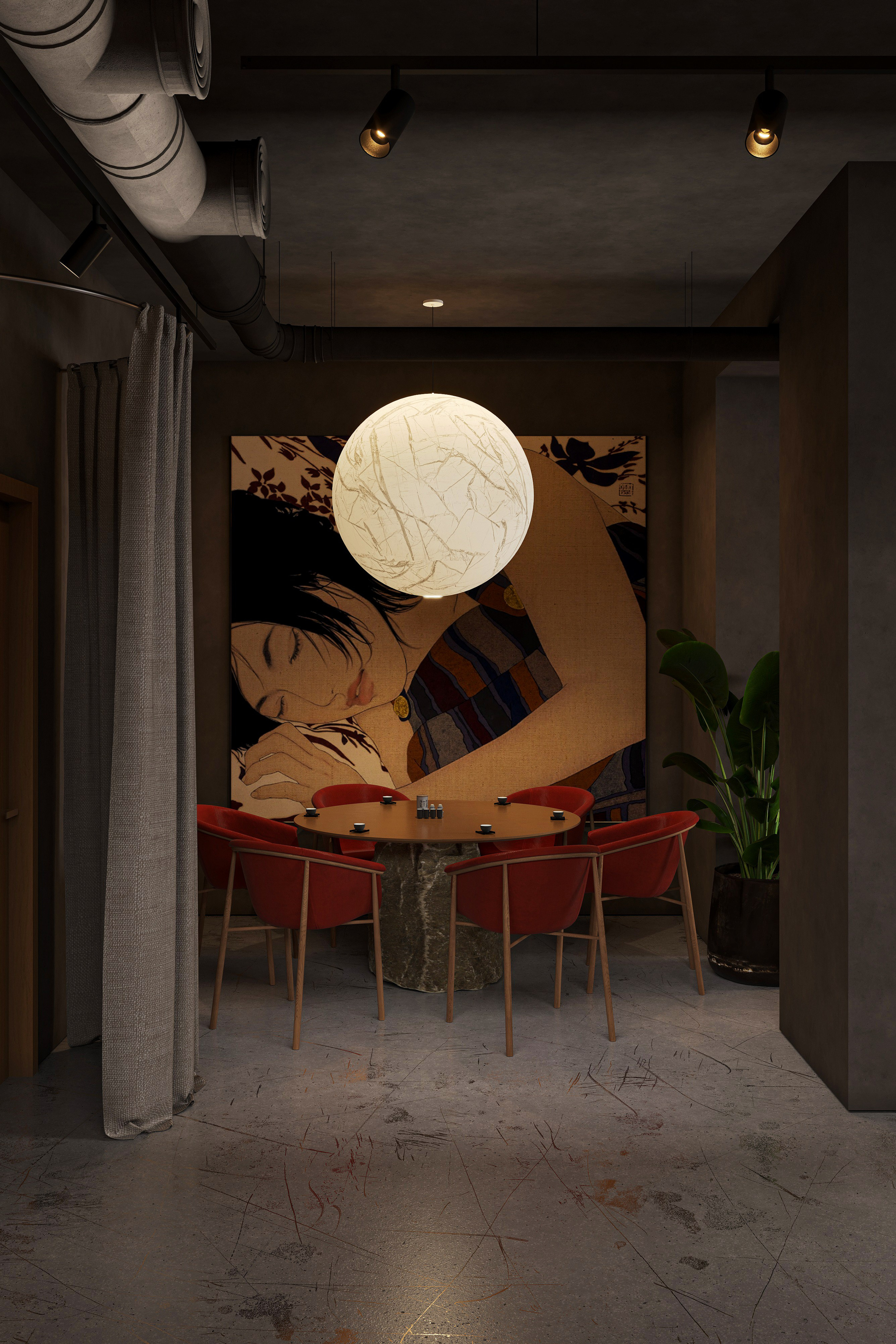 Ресторан Kizoku г. Брянск. Ксения. 3D‑визуализатор