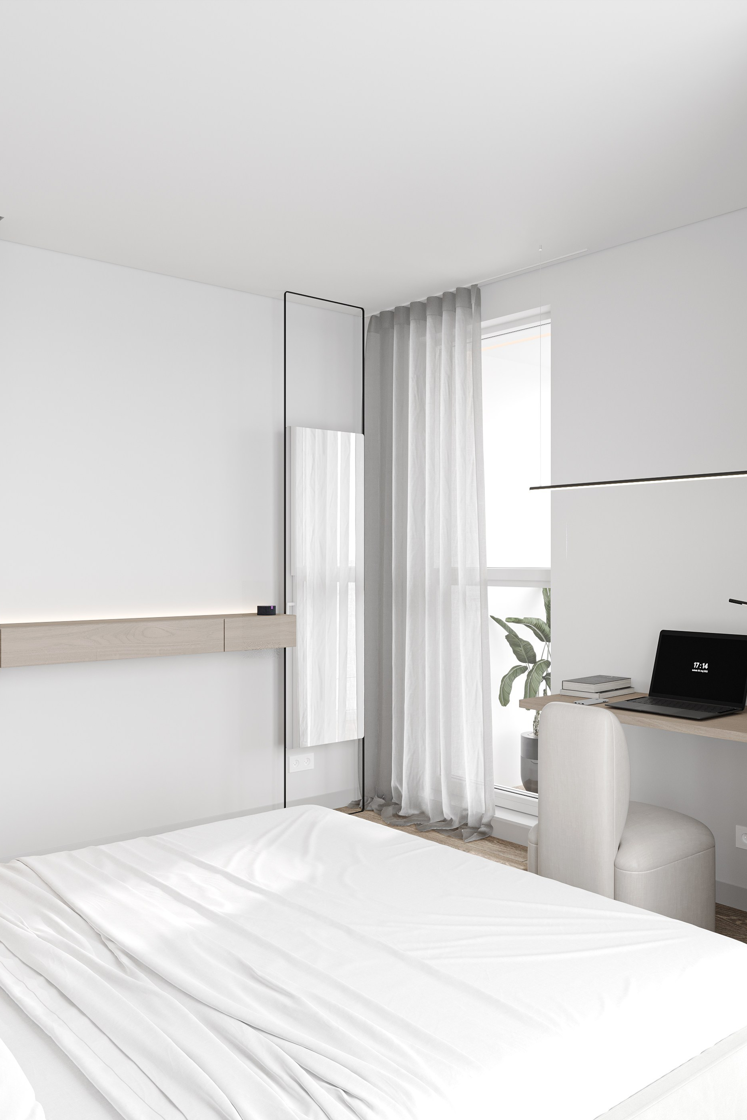 Кв. 75 м² г.Москва. Ксения. 3D‑визуализатор