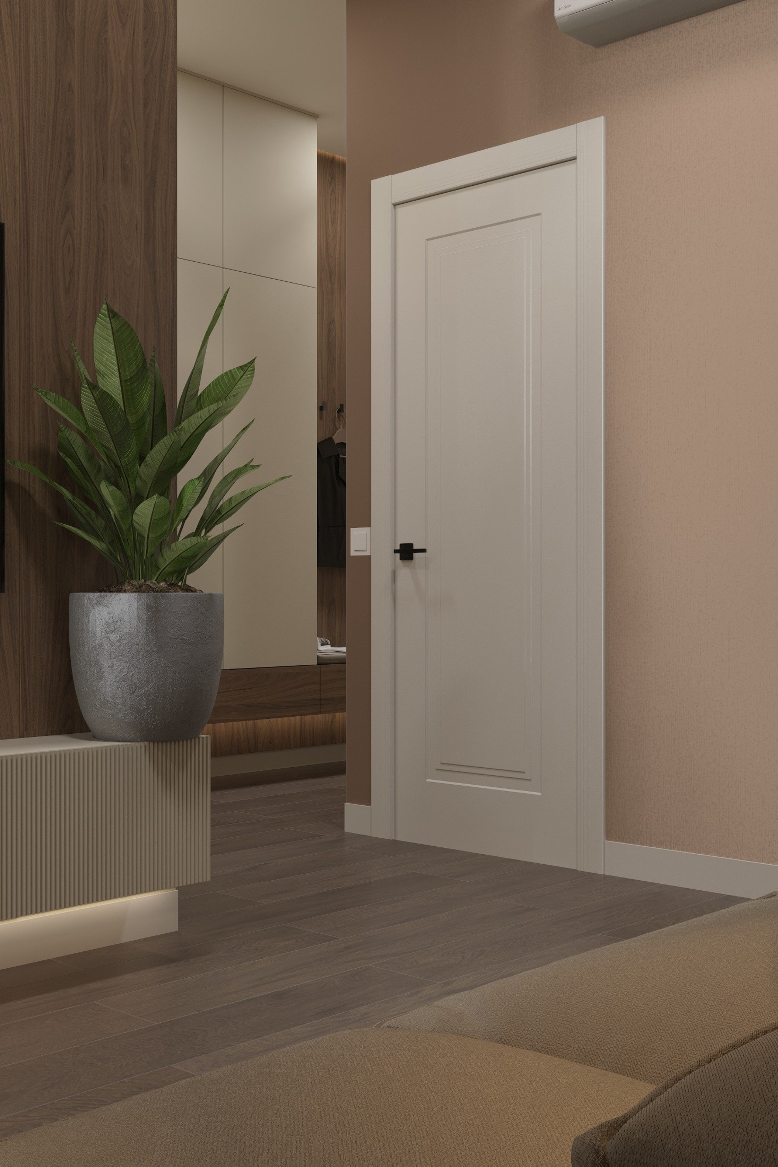 3д визуализация кв. 55 м² г. Курск. Ксения. 3D‑визуализатор