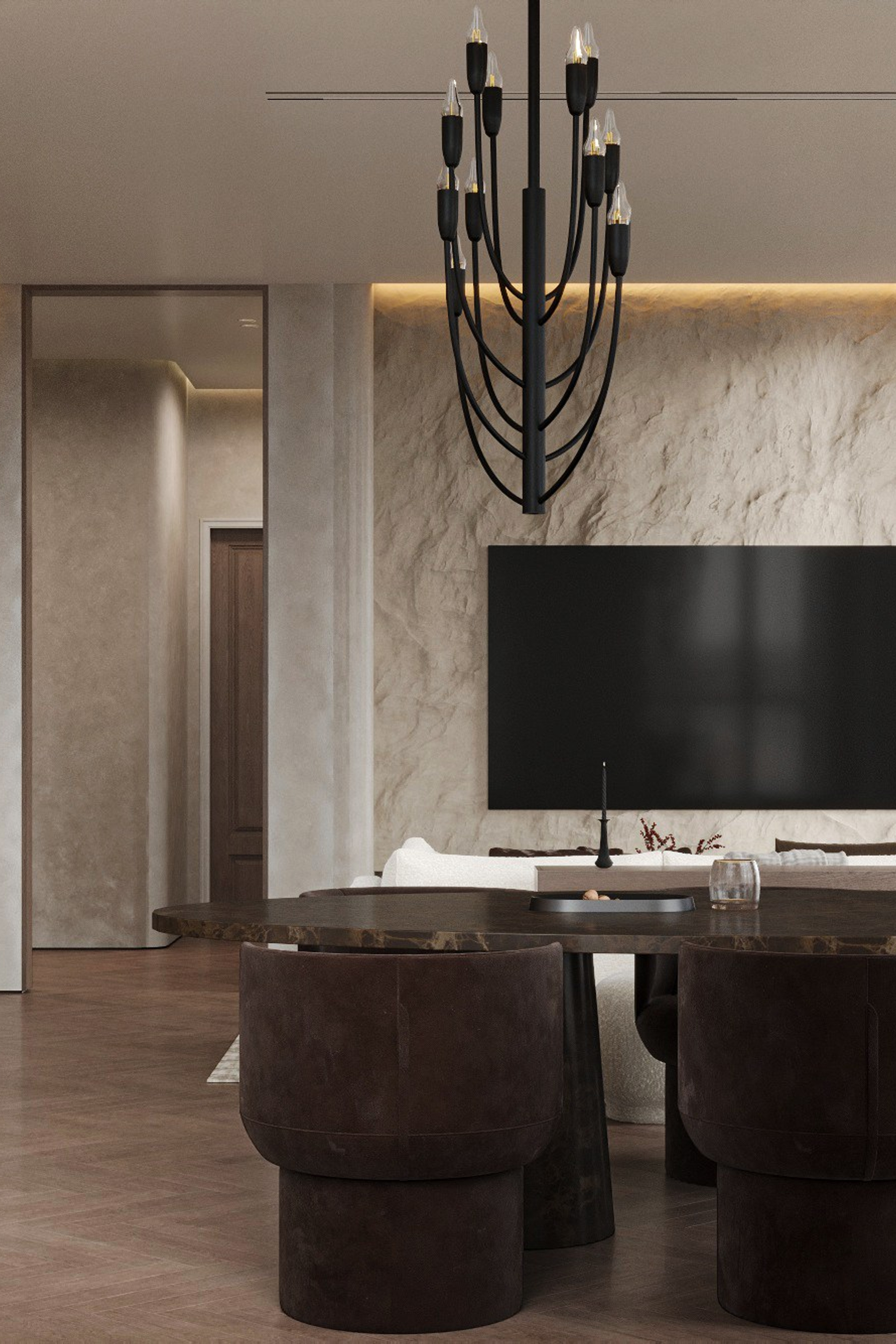 ЖК Вест Гарден кв. 135 м². Ксения. 3D‑визуализатор