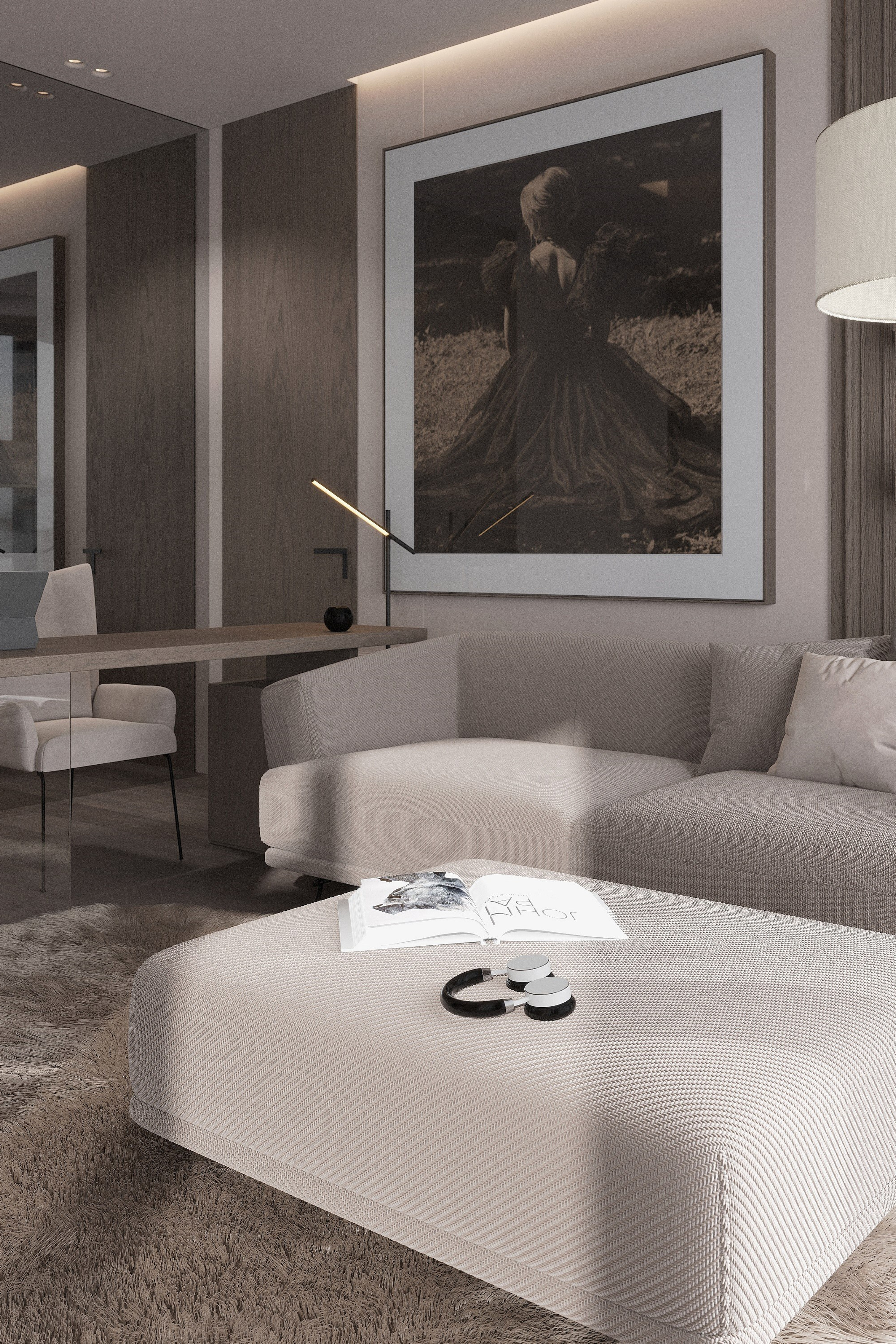 Кв 70 м² ЖК WOW г. МОсква. Ксения. 3D‑визуализатор