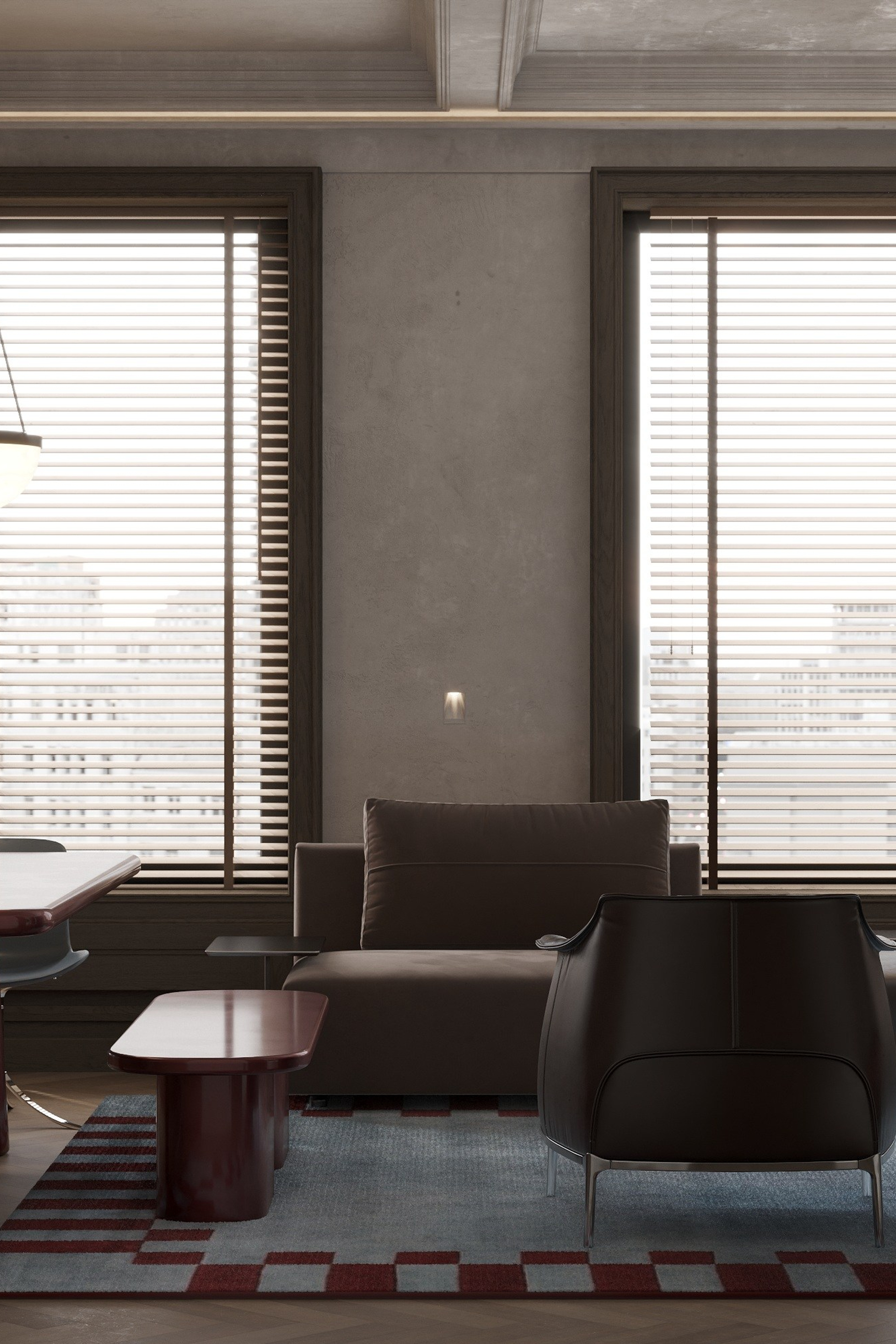 3д визуализация кв. 70 м² г. Москва. Ксения. 3D‑визуализатор