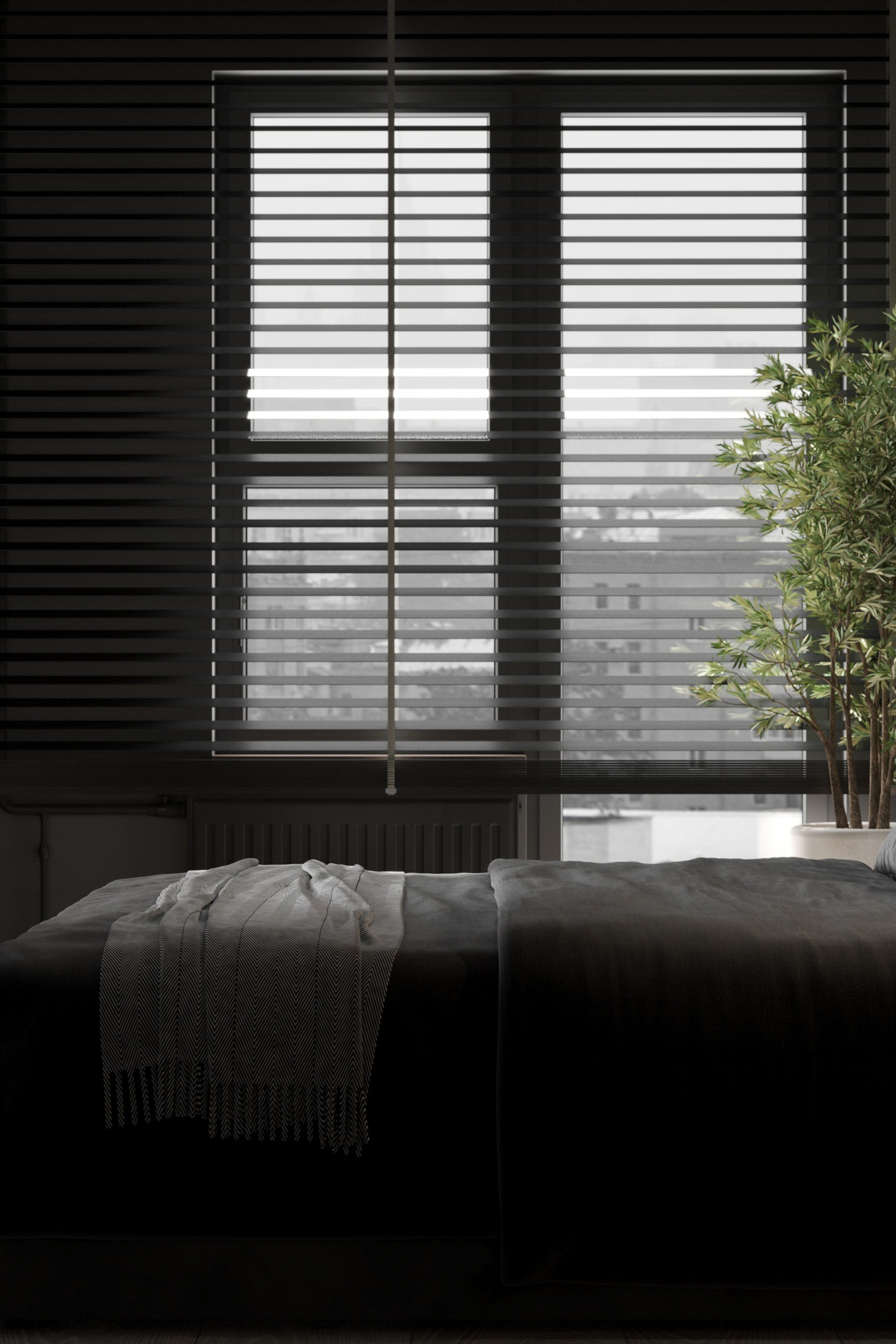 3д визуализация кв. 55 м² г.Санкт-Петербург. Ксения. 3D‑визуализатор