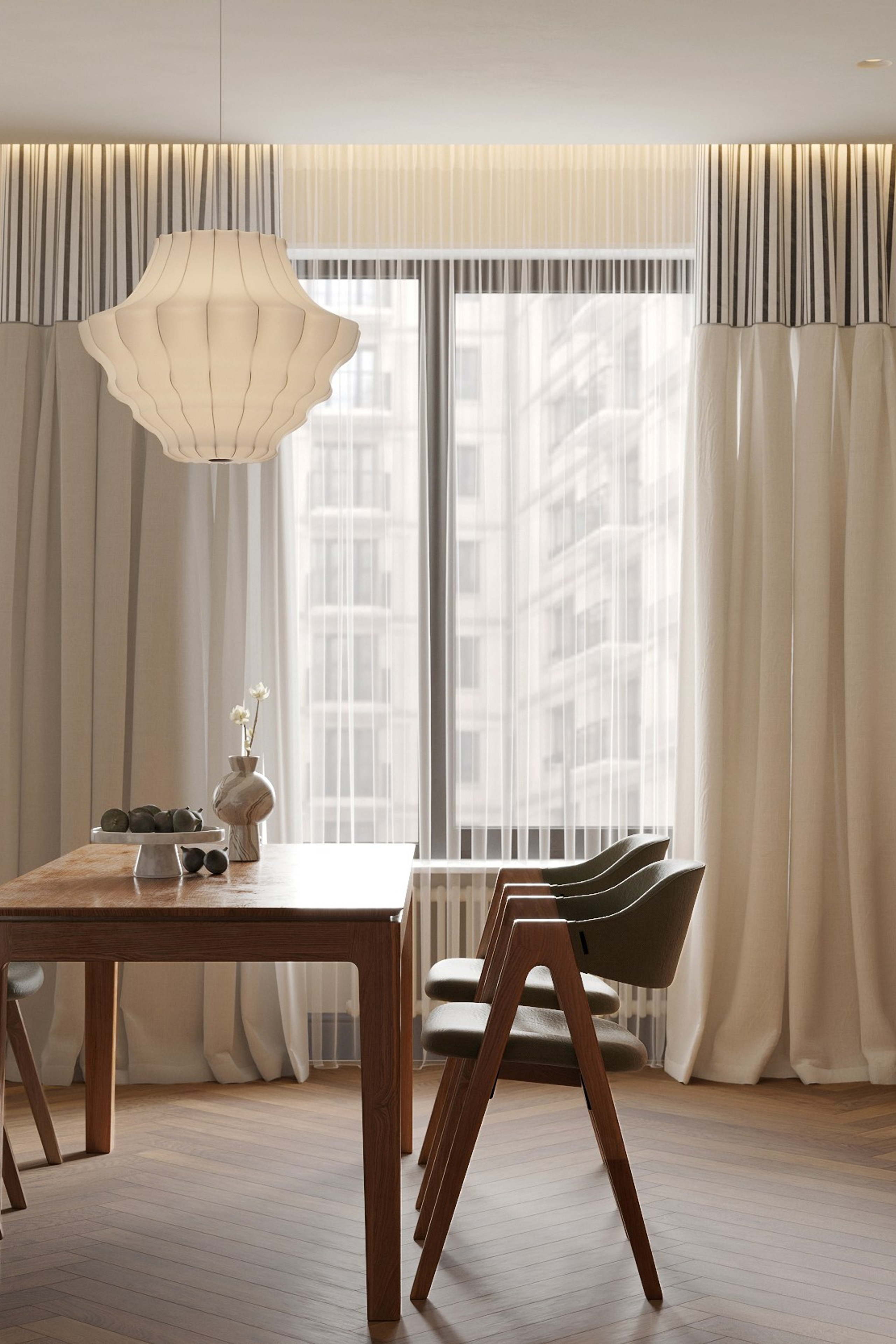 ПРОЕКТ ЖК Сакко и Ванцетти. Квартира 100 м² г.Новосибирск. Ксения. 3D‑визуализатор