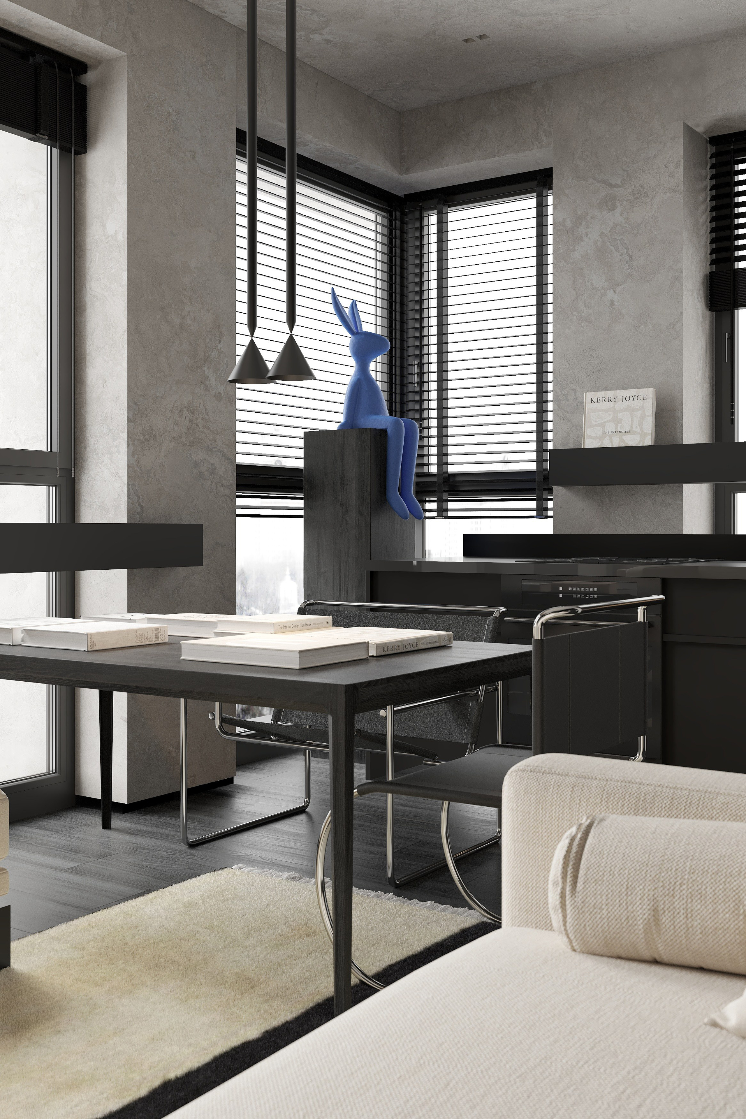 3д визуализации кв. 70 м² г.Москва. Ксения. 3D‑визуализатор