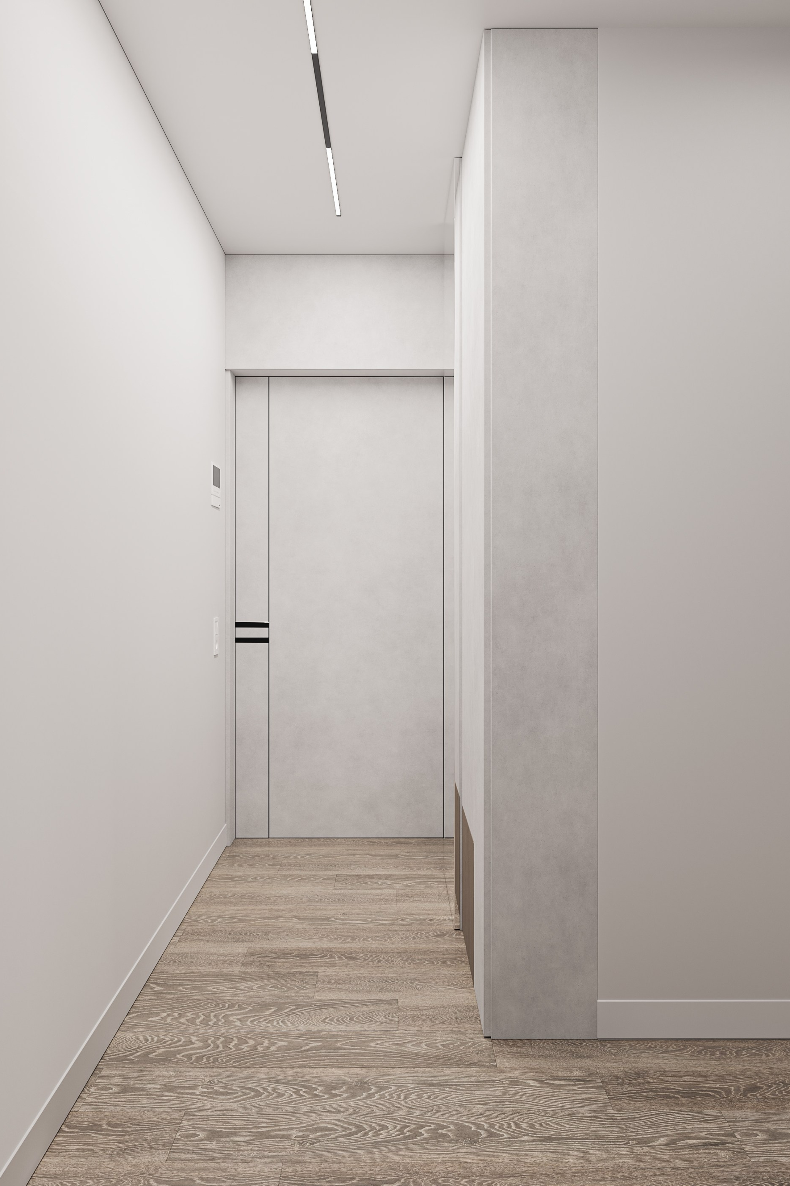 Кв. 75 м² г.Москва. Ксения. 3D‑визуализатор