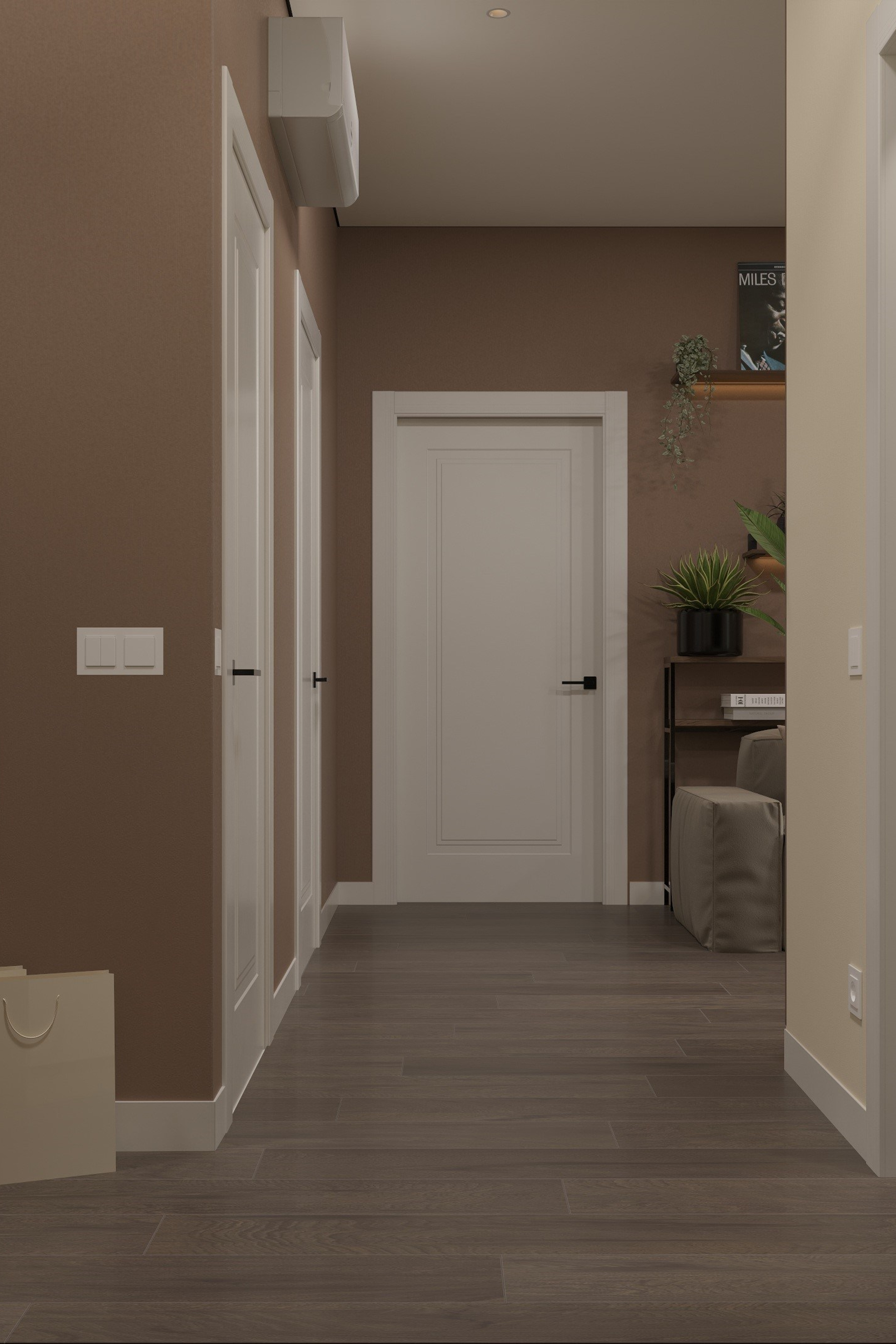 3д визуализация кв. 55 м² г. Курск. Ксения. 3D‑визуализатор