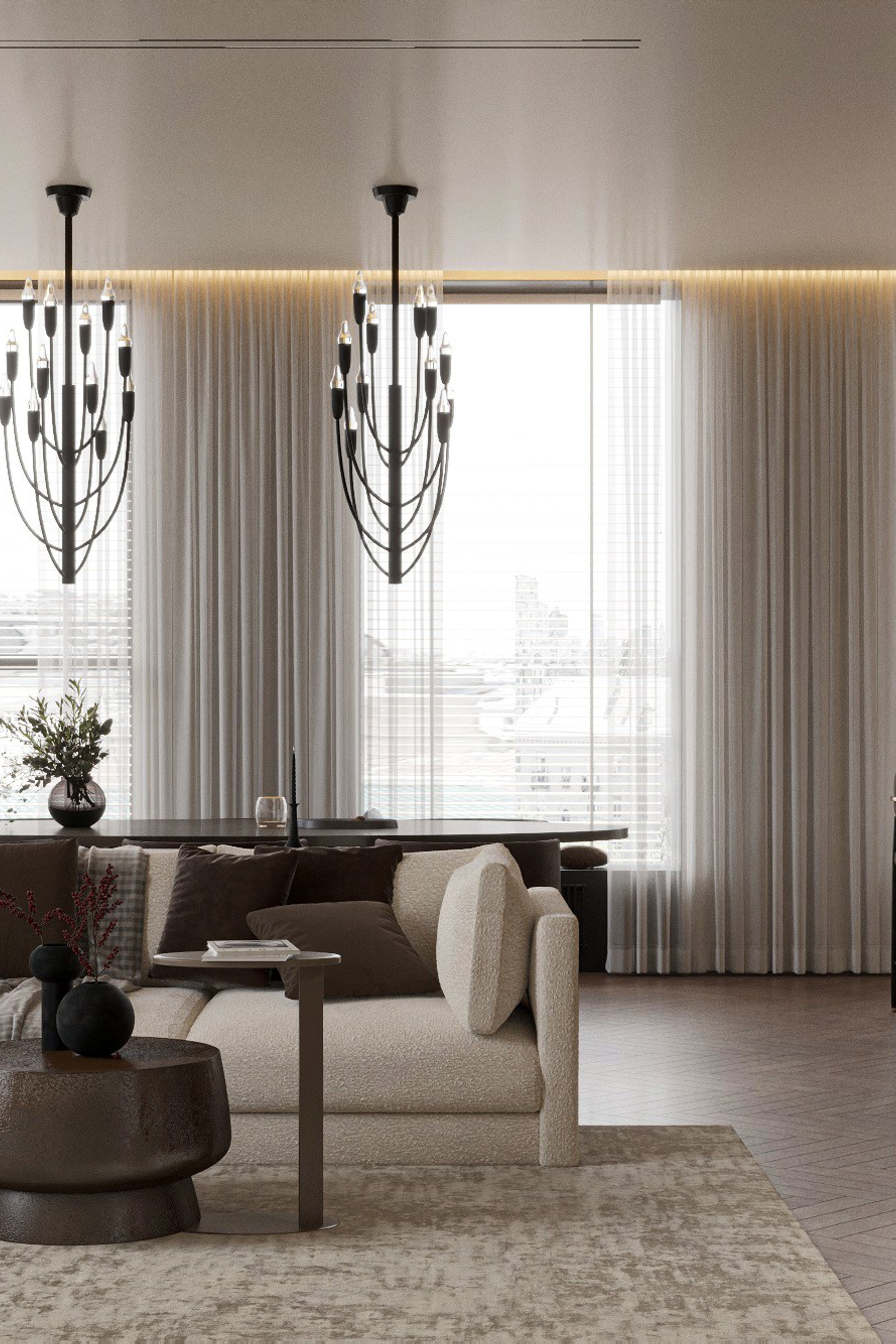 ЖК Вест Гарден кв. 135 м². Ксения. 3D‑визуализатор