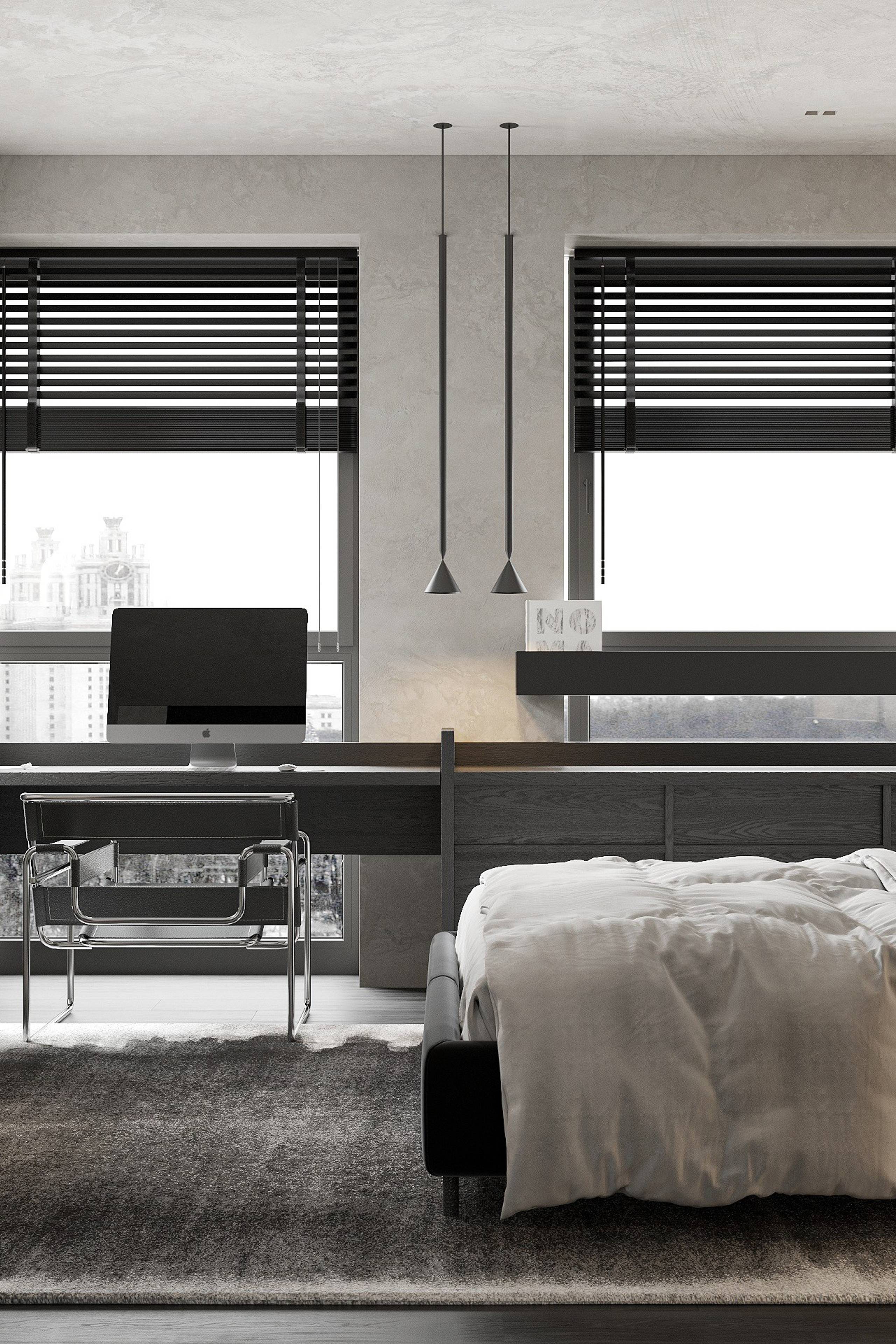3д визуализации кв. 70 м² г.Москва. Ксения. 3D‑визуализатор