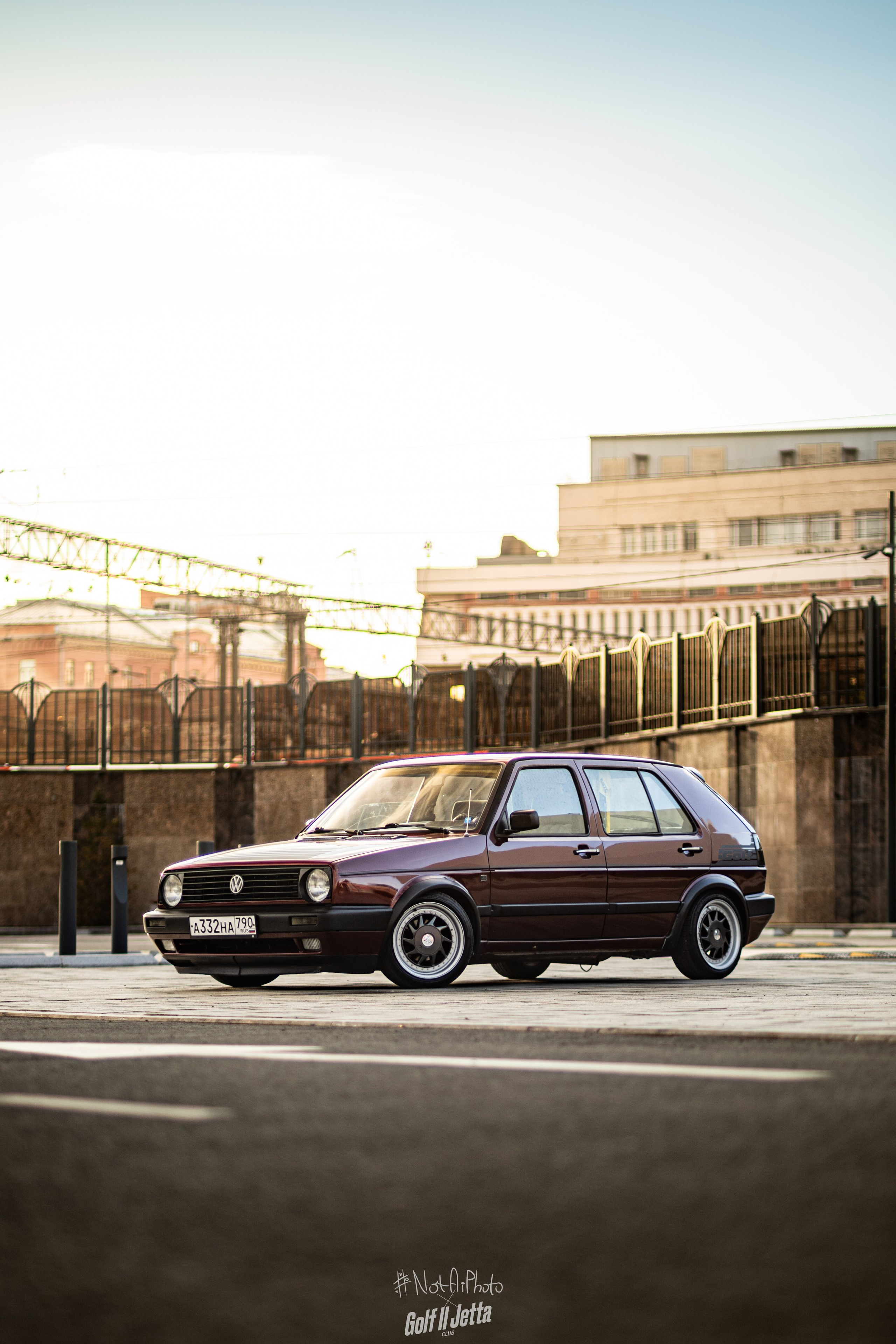 Фотосессия VW Golf 2