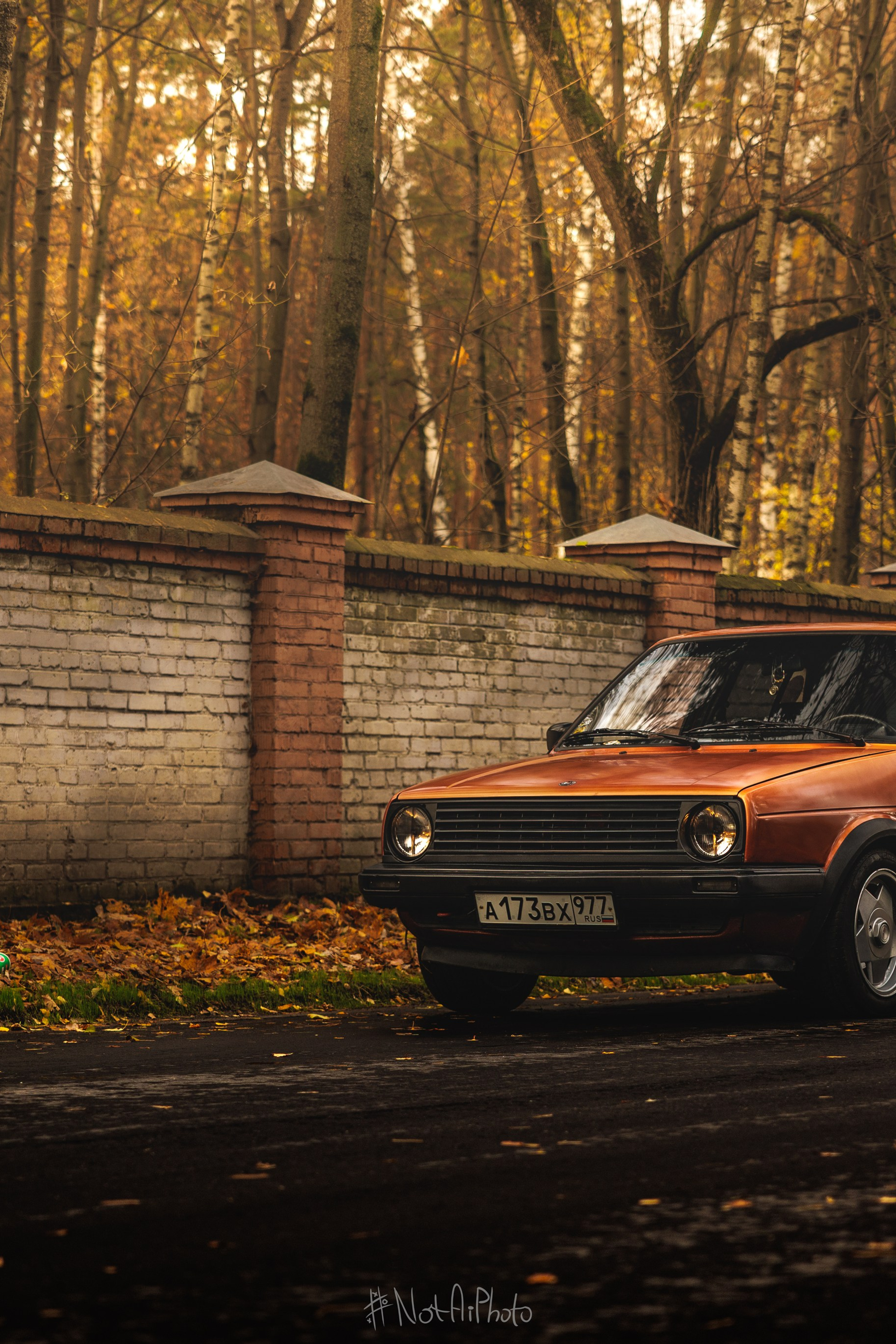 Фотосессия VW Golf 2