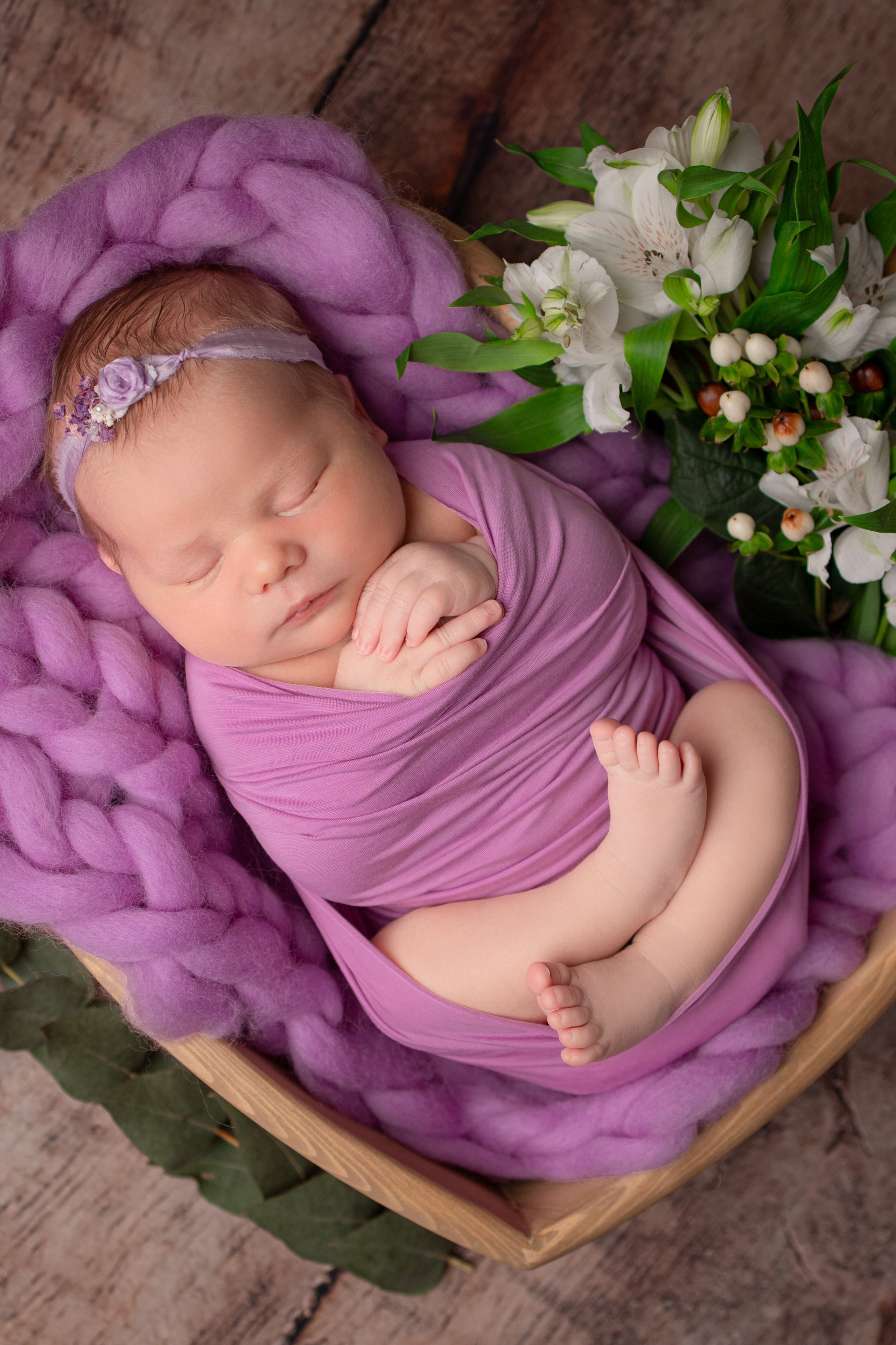 Классика. Смиричевская Екатерина — фотограф новорожденных