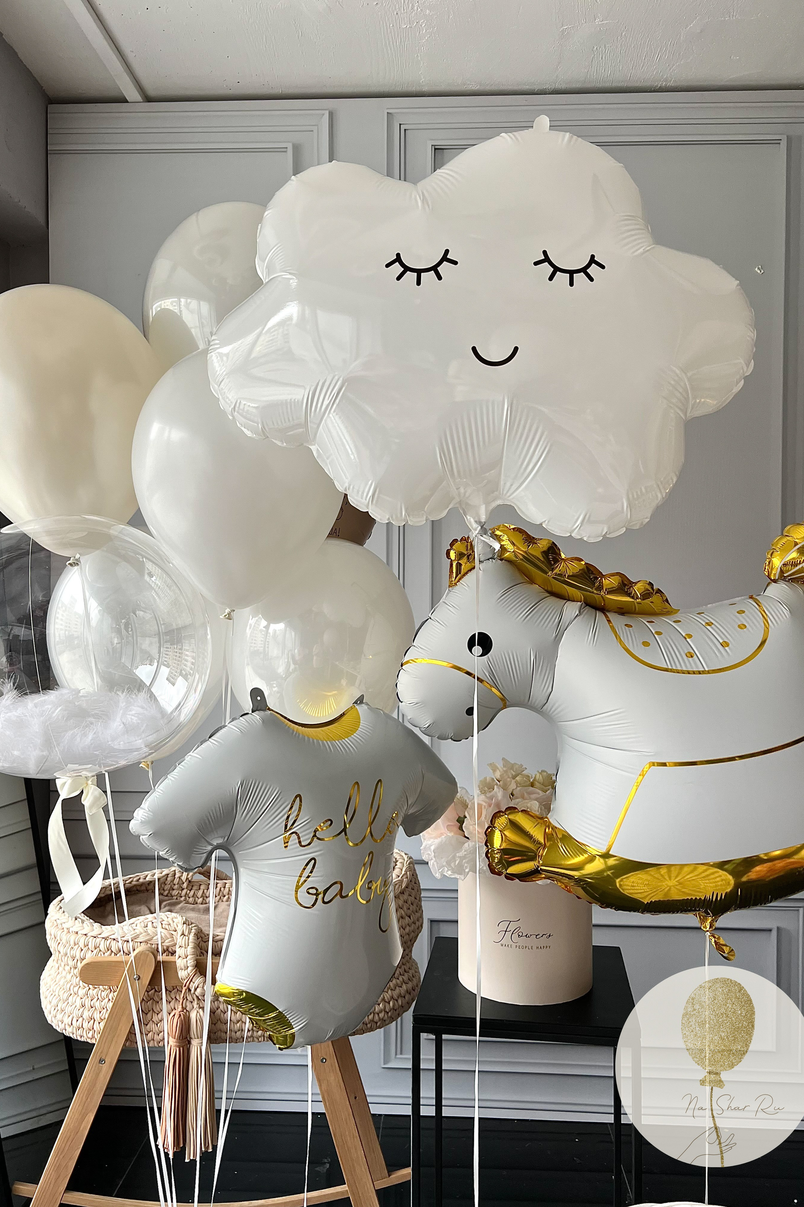 Шары на выписку. Воздушные шары с гелием в Донецке