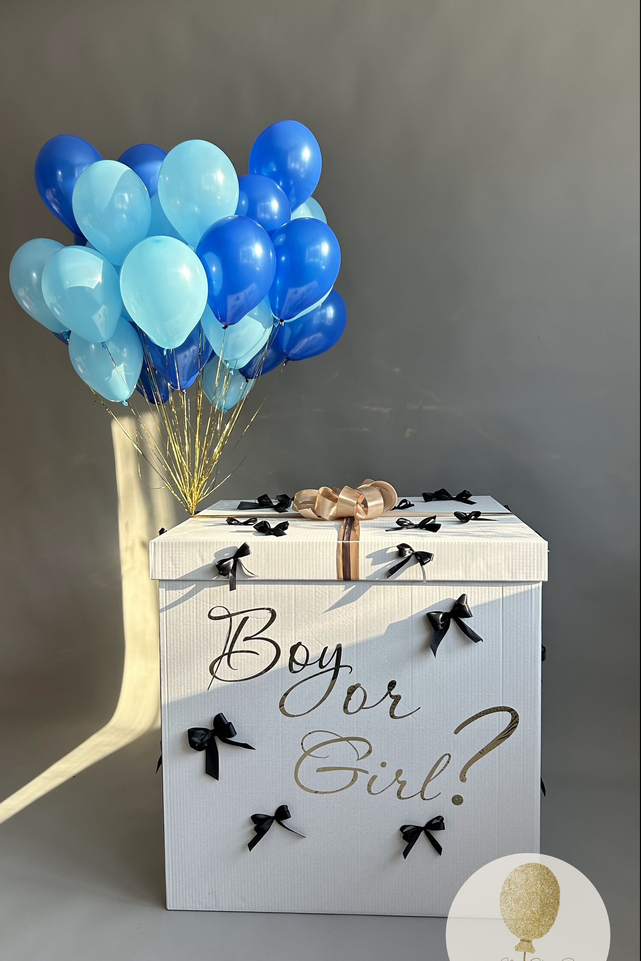 Коробка сюрприз. Воздушные шары с гелием в Донецке