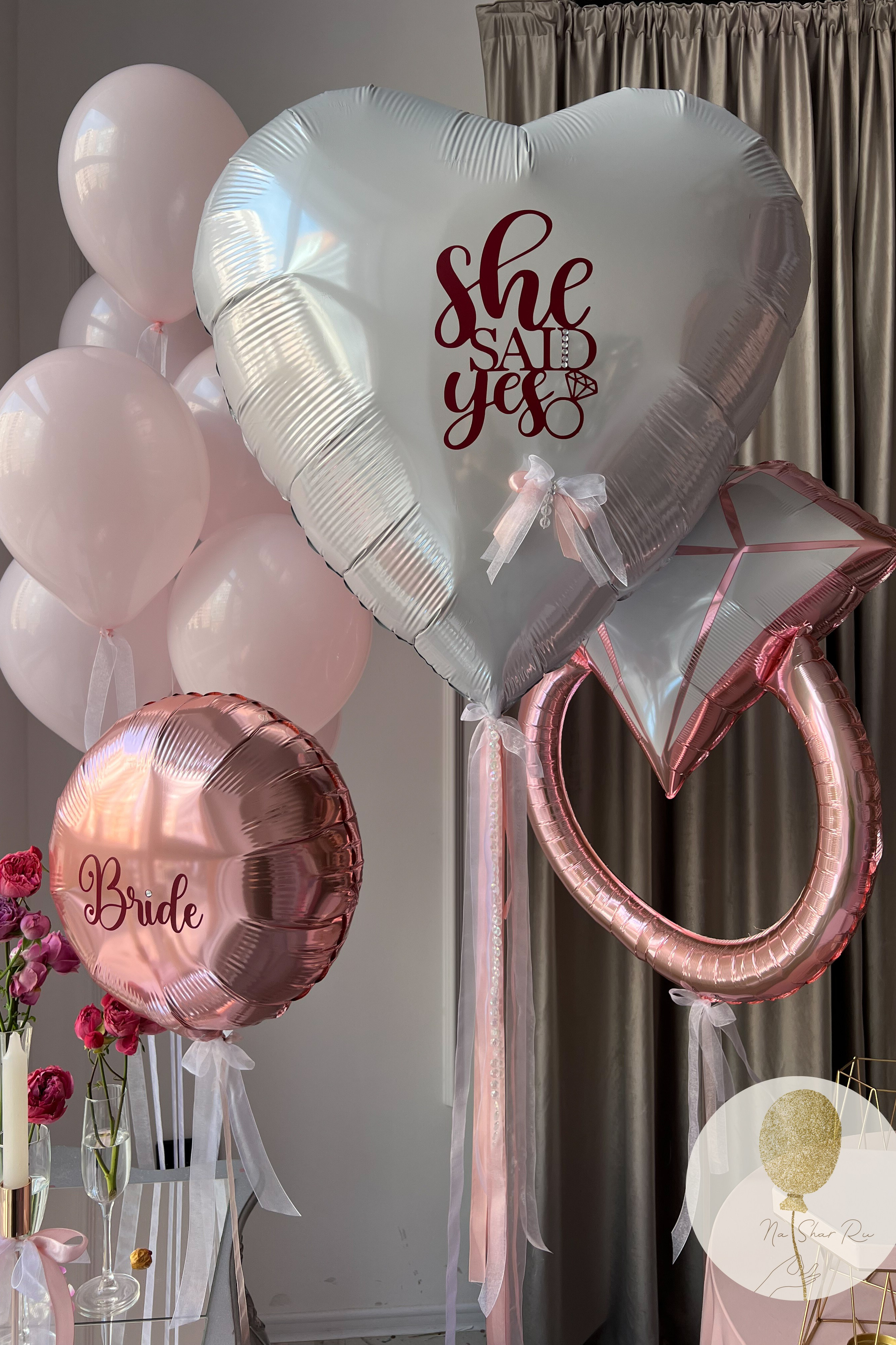 Шары на девичник. Воздушные шары с гелием в Донецке