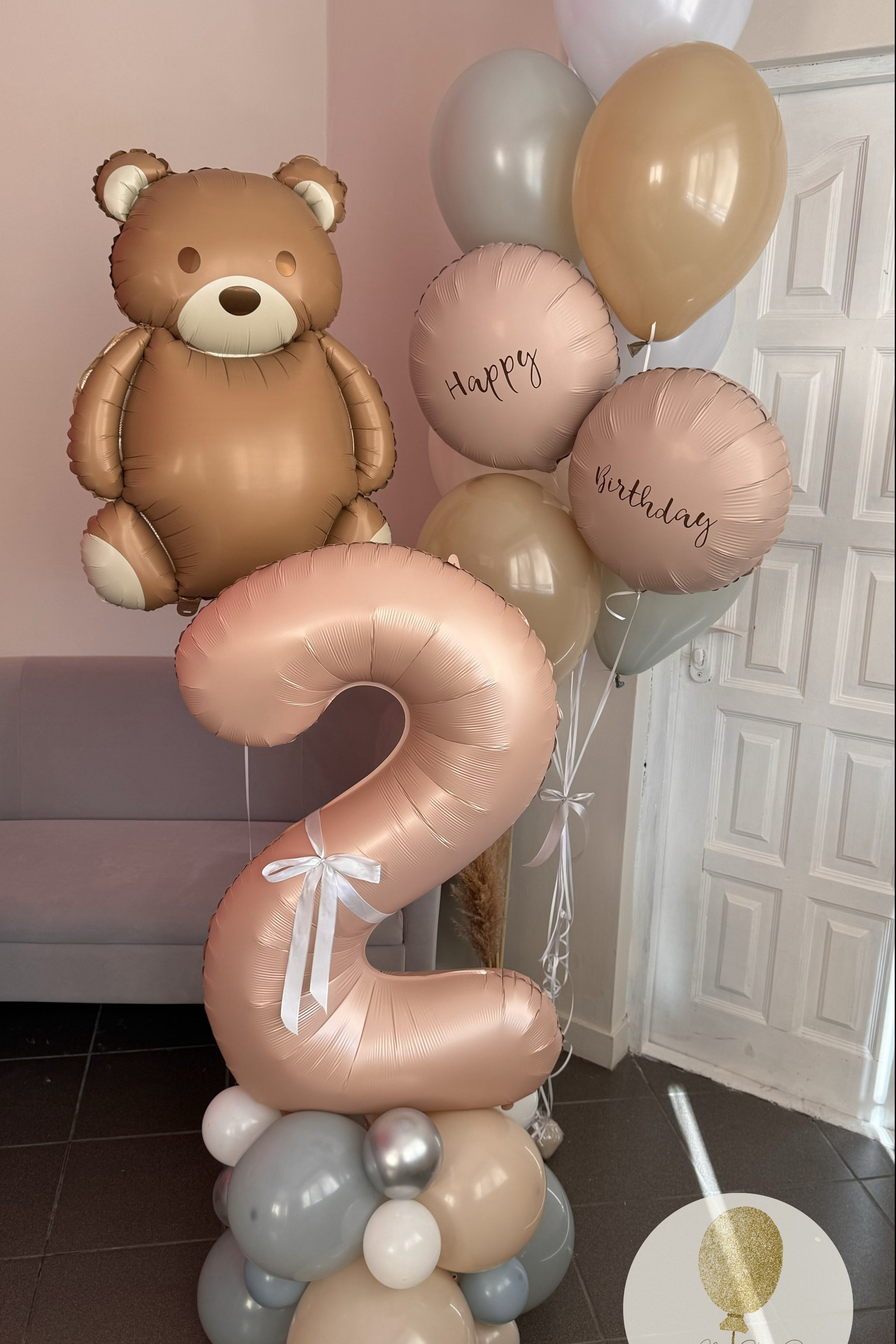 Шары для ребенка (девочка). Воздушные шары с гелием в Донецке
