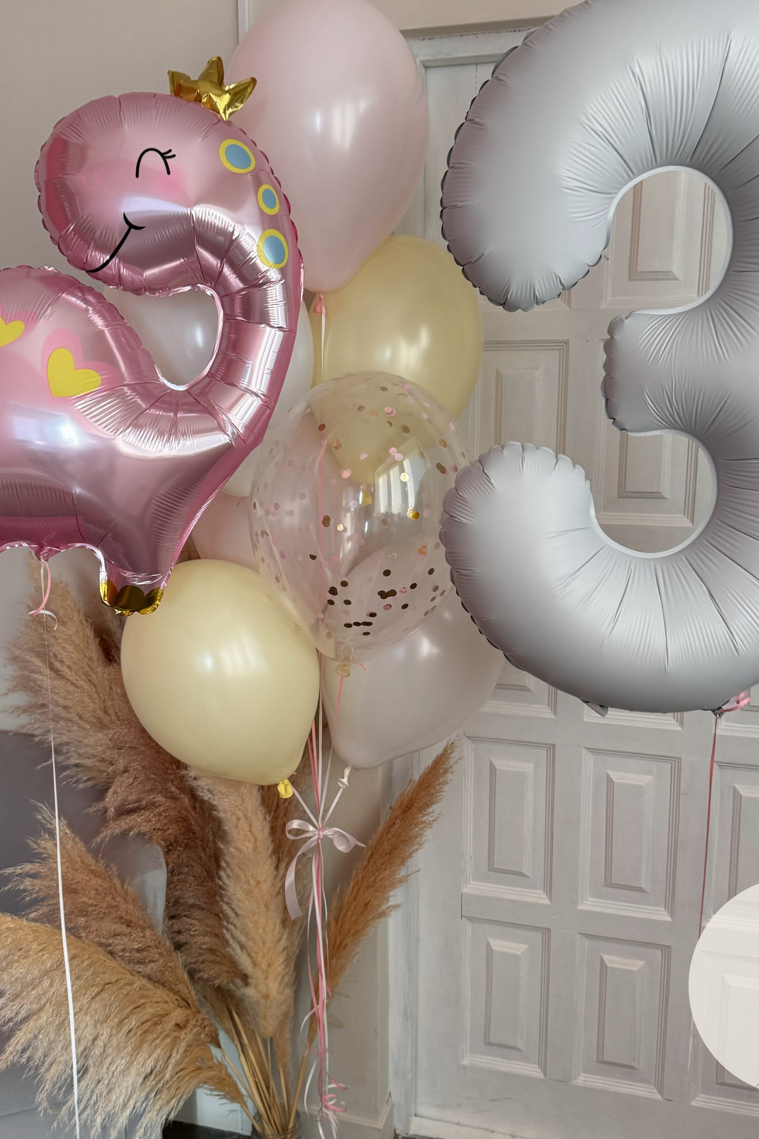 Шары для ребенка (девочка). Воздушные шары с гелием в Донецке