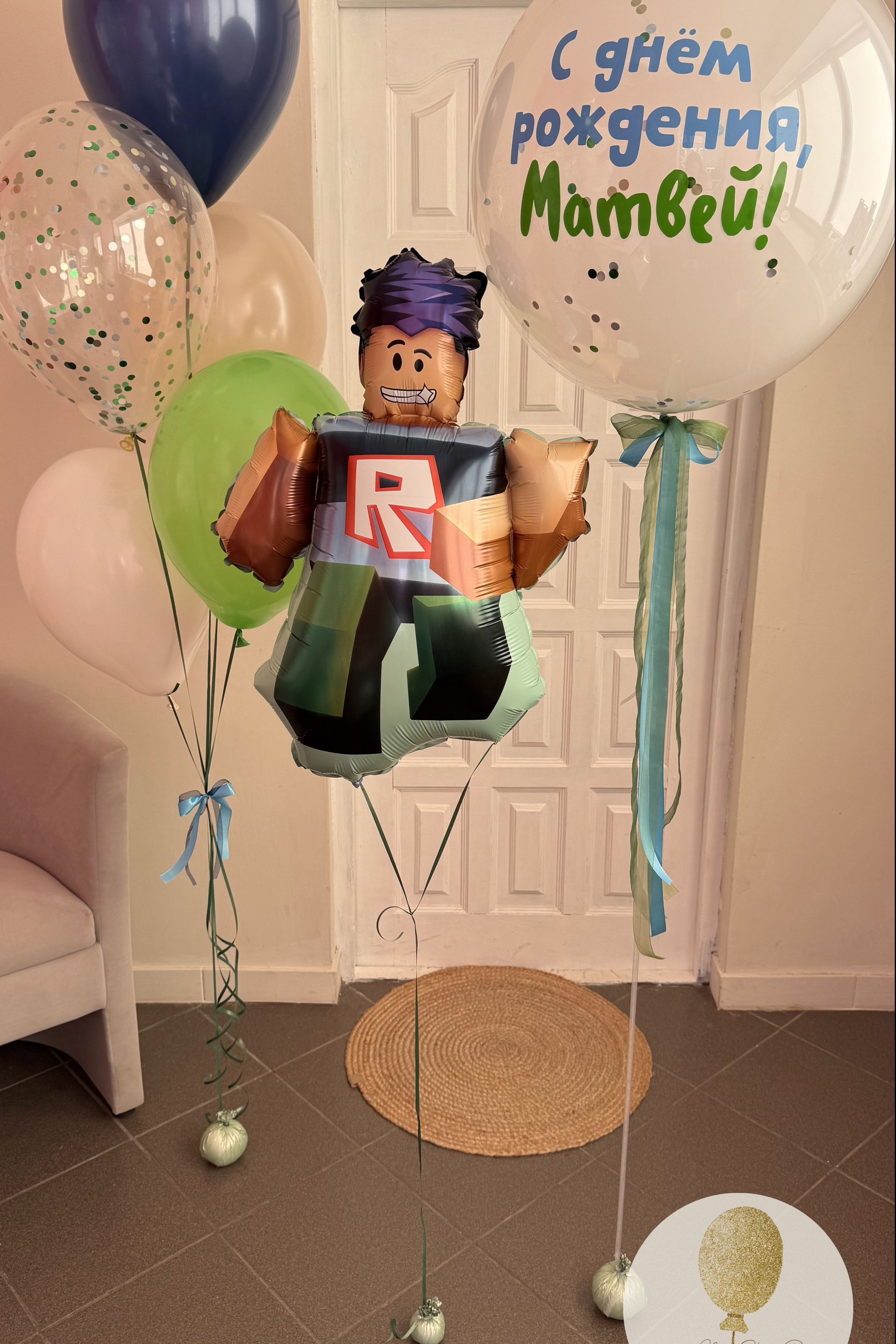 Шары для ребенка (мальчик). Воздушные шары с гелием в Донецке