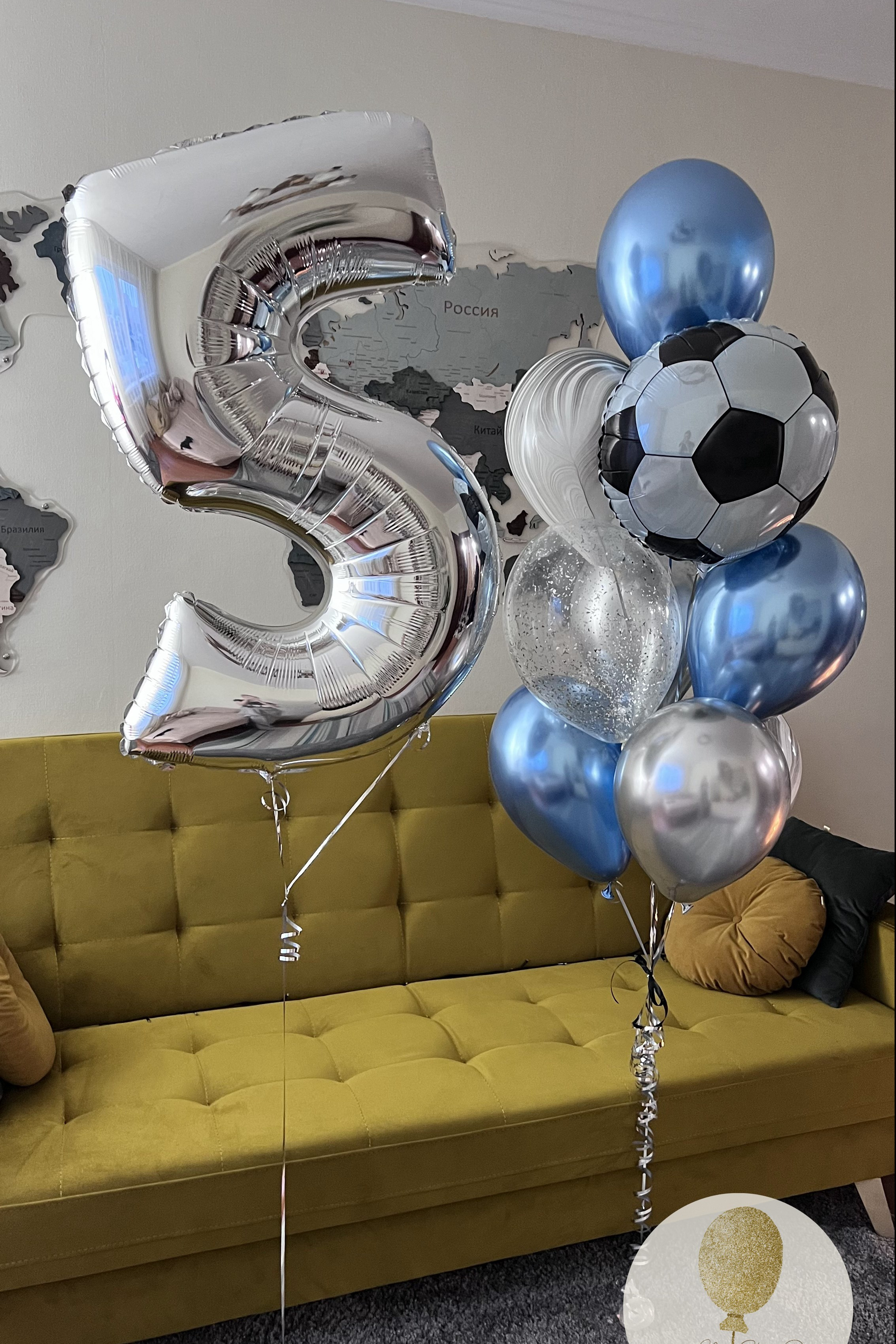 Шары для ребенка (мальчик). Воздушные шары с гелием в Донецке