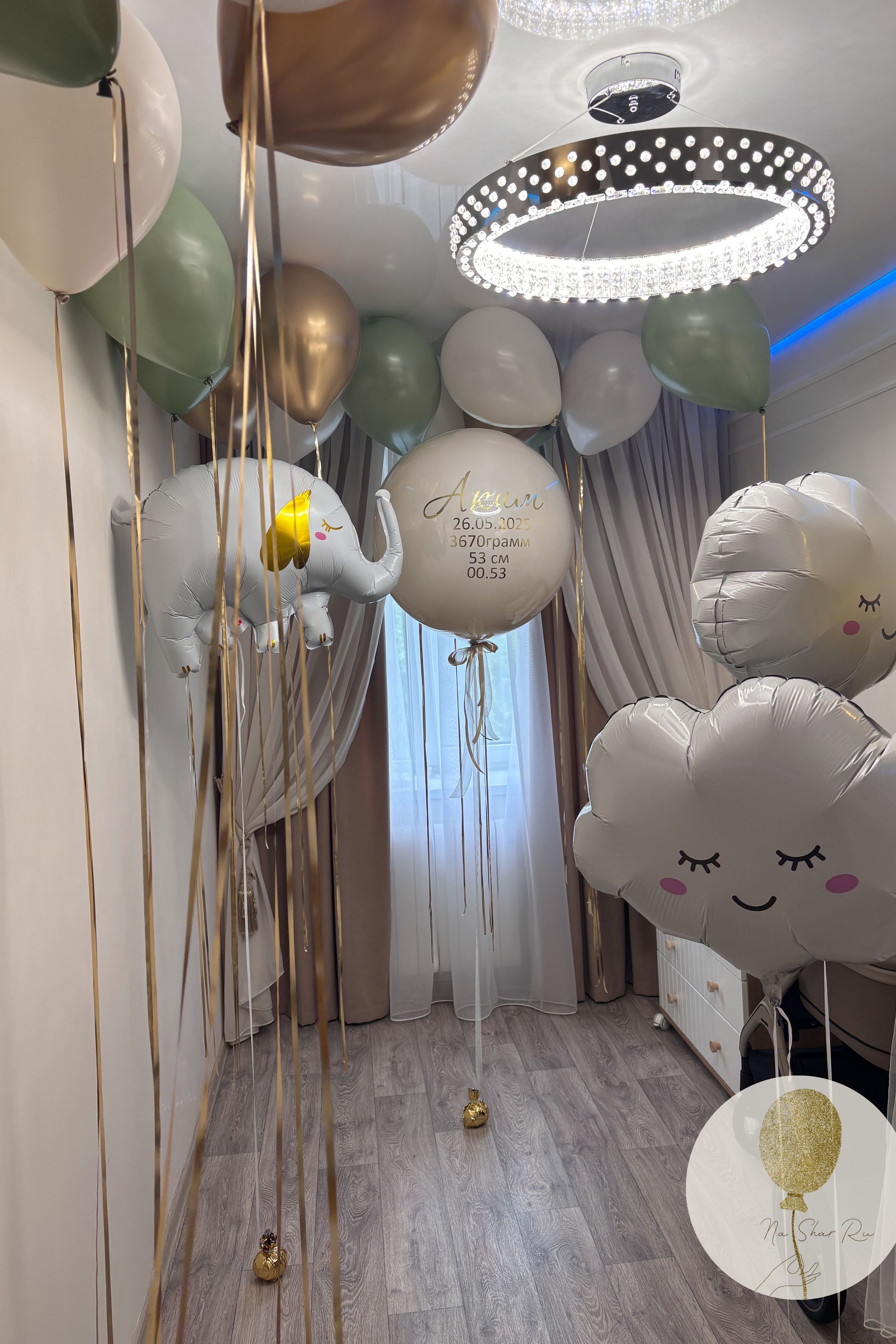 Шары на выписку. Воздушные шары с гелием в Донецке