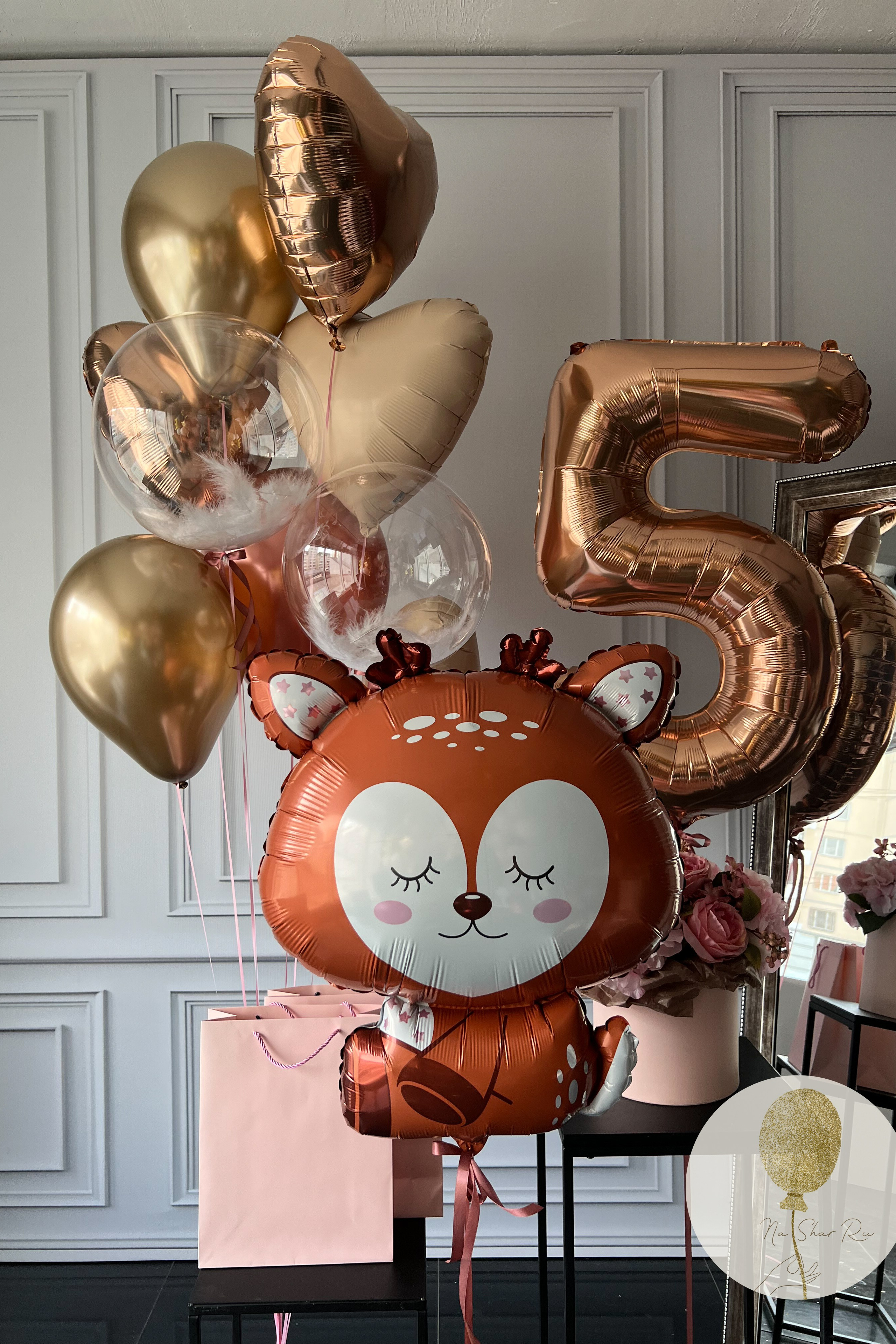 Шары для ребенка (девочка). Воздушные шары с гелием в Донецке