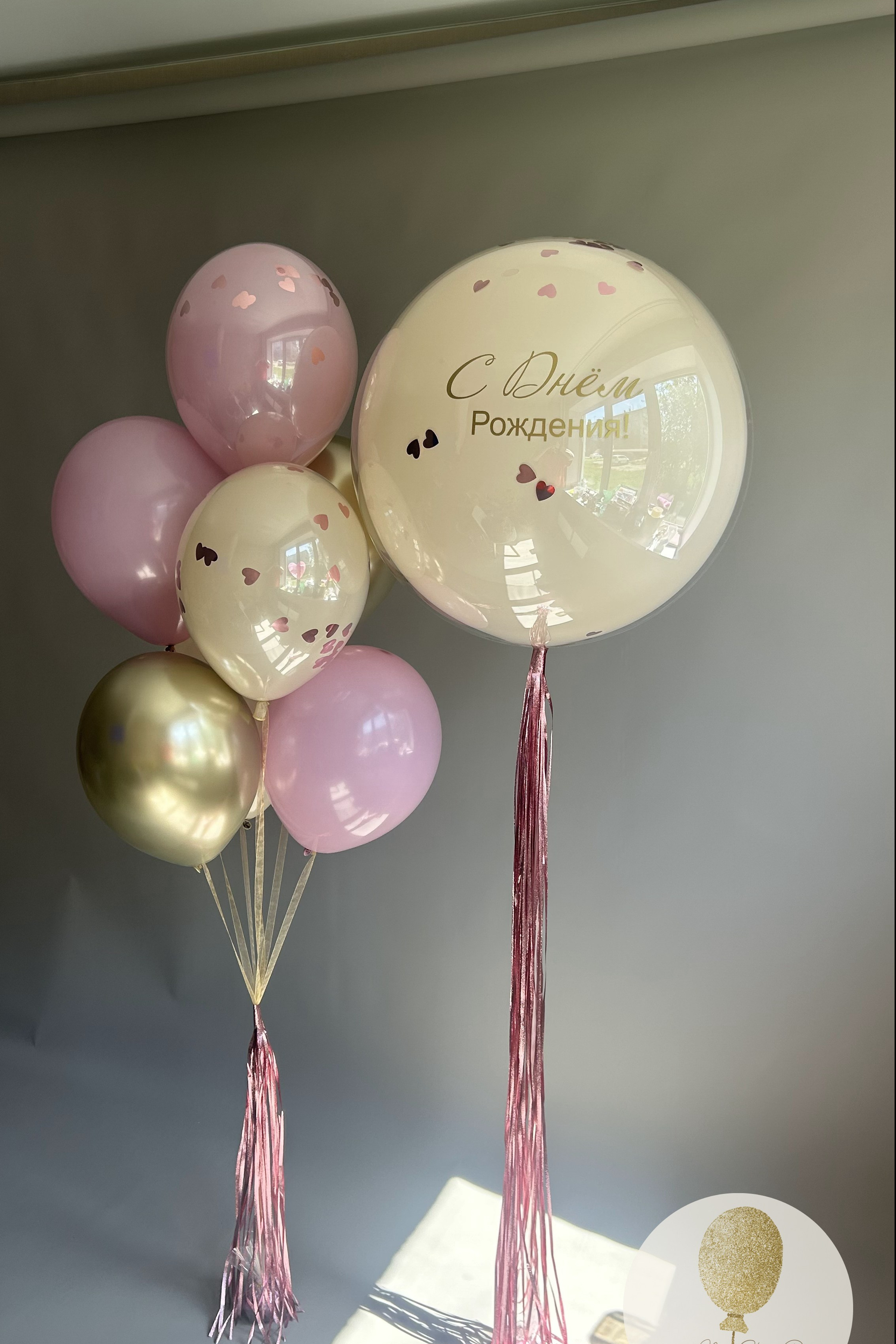 Шары для ребенка (девочка). Воздушные шары с гелием в Донецке