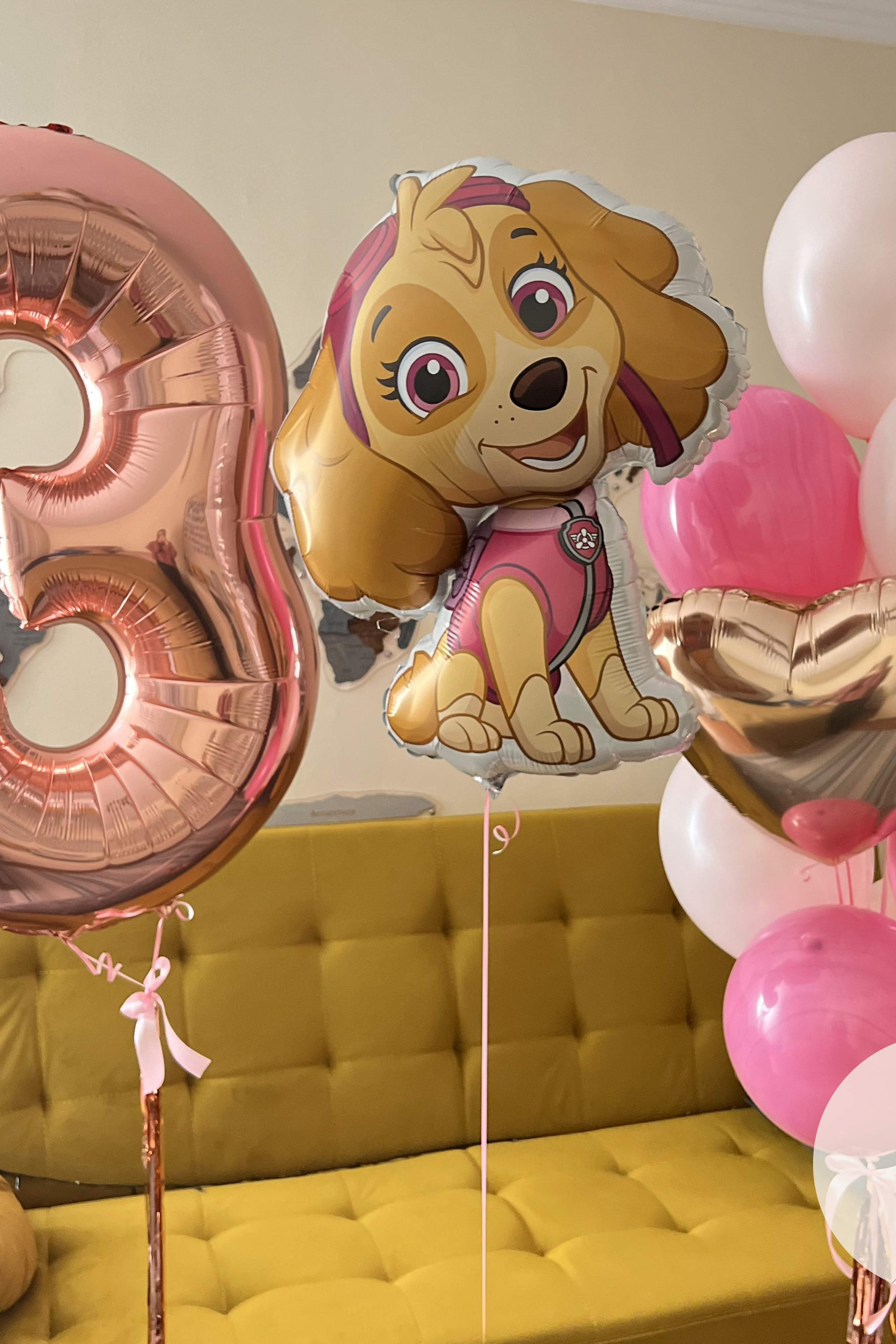 Шары для ребенка (девочка). Воздушные шары с гелием в Донецке