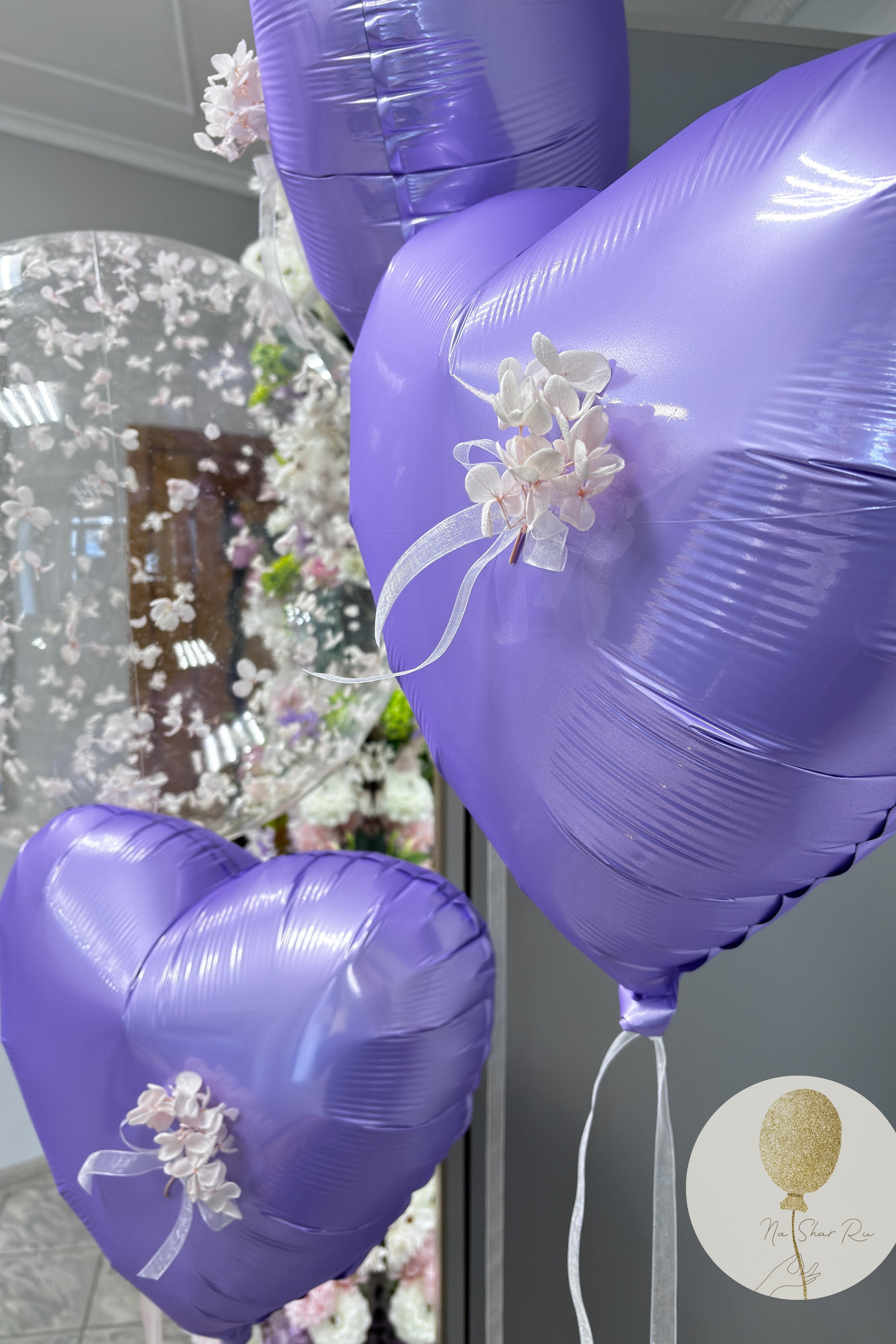 Шары для нее. Воздушные шары с гелием в Донецке