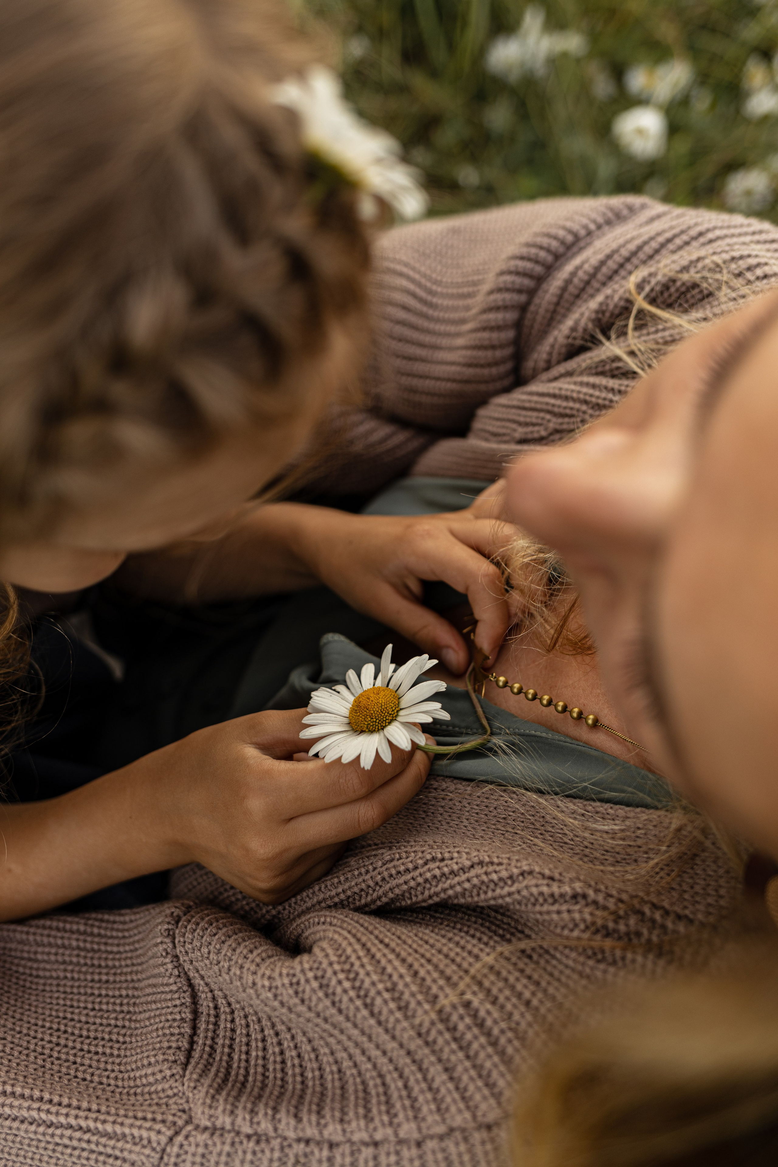 На природе