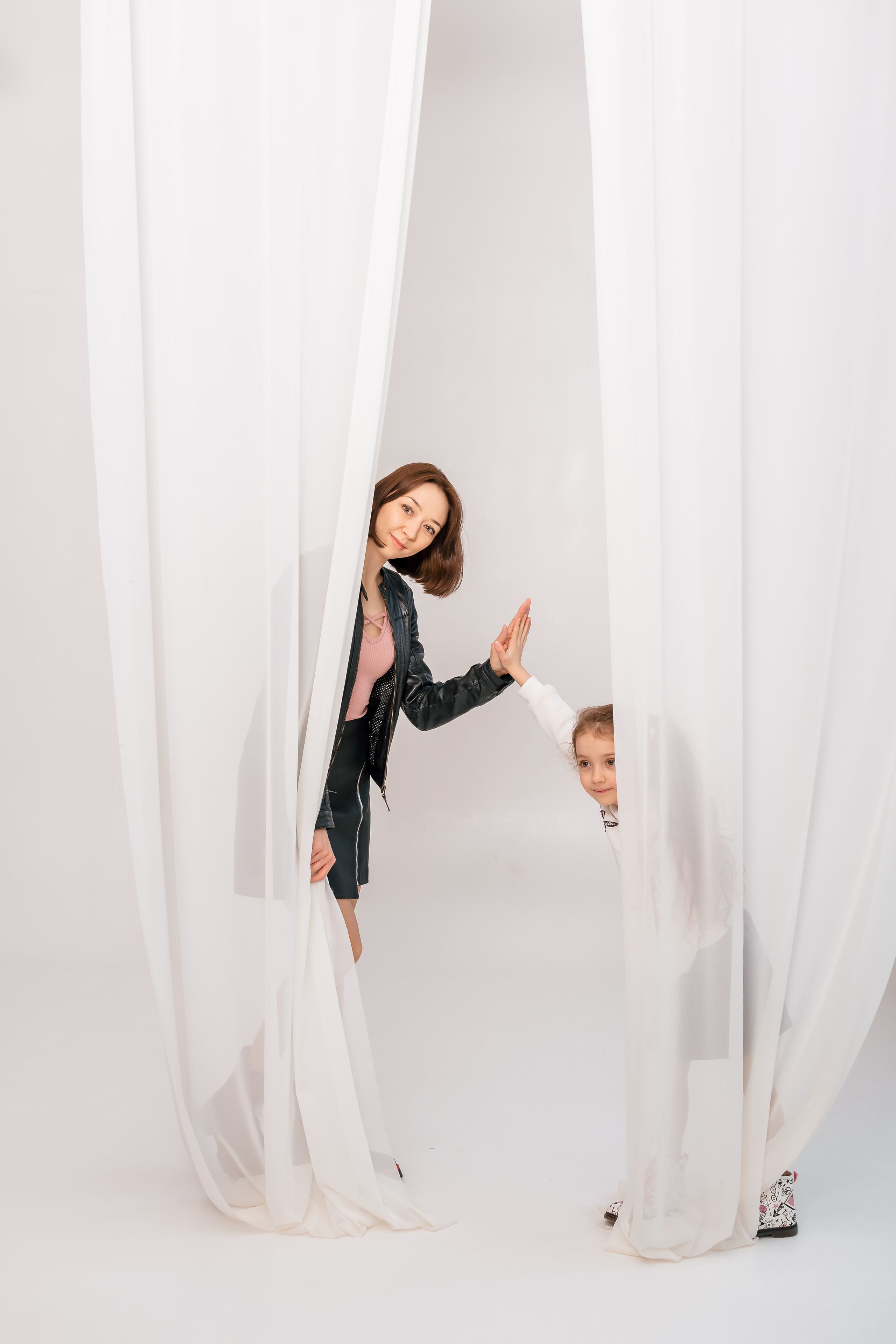 Ксюша с дочкой