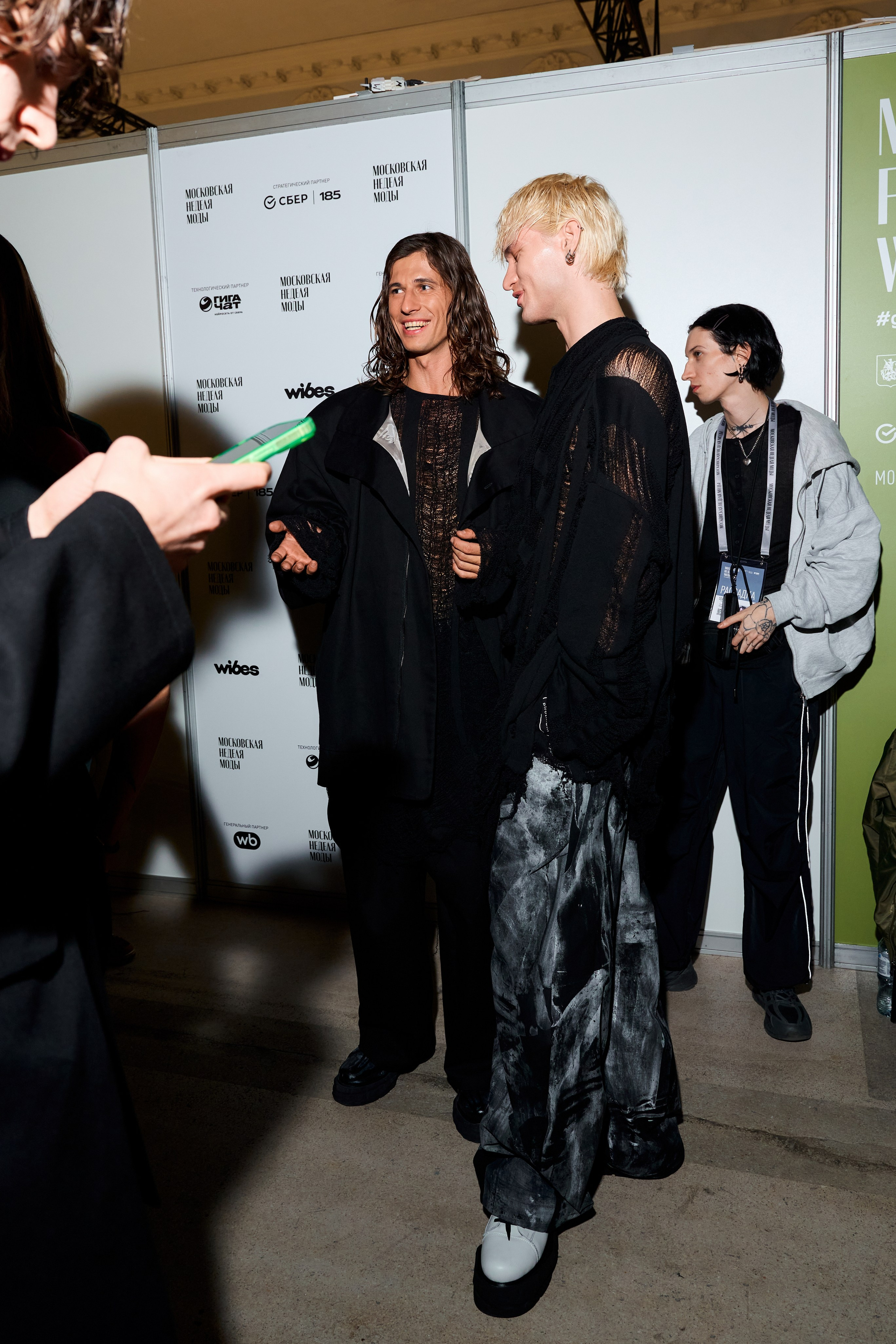BACKSTAGE mix. Photographer Aleksandr Churakaev
