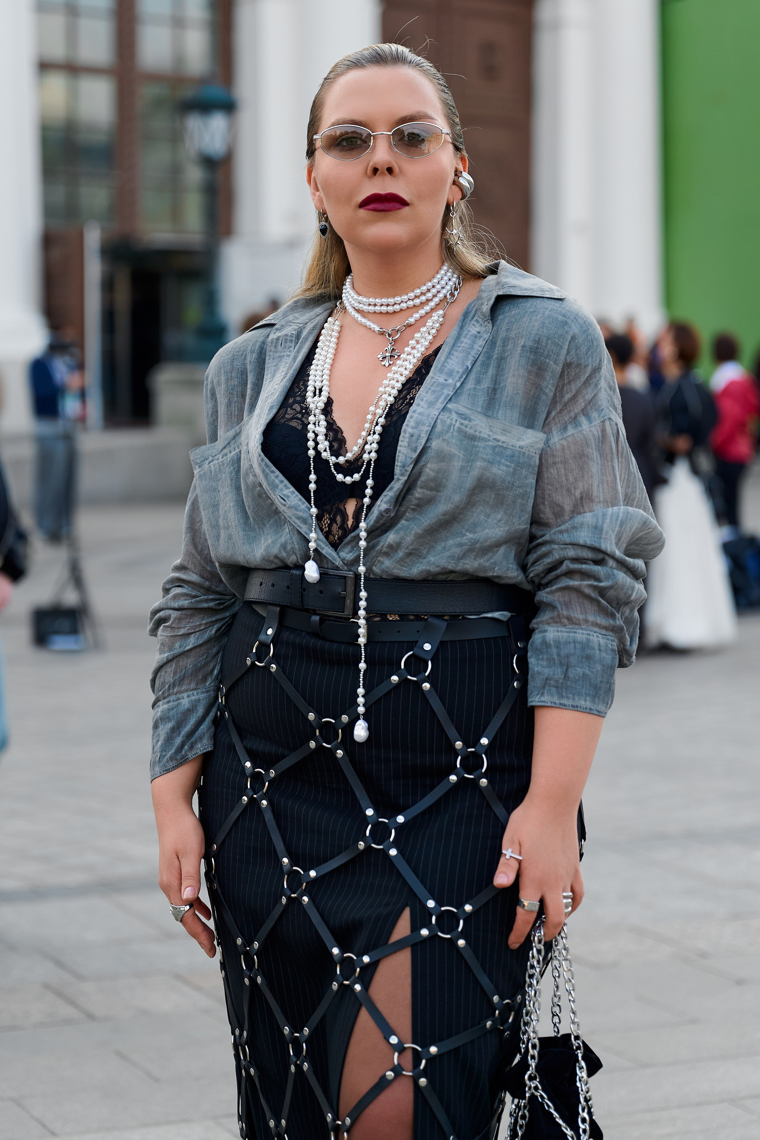 Street Style Moscow FW 2026. Photographer Aleksandr Churakaev