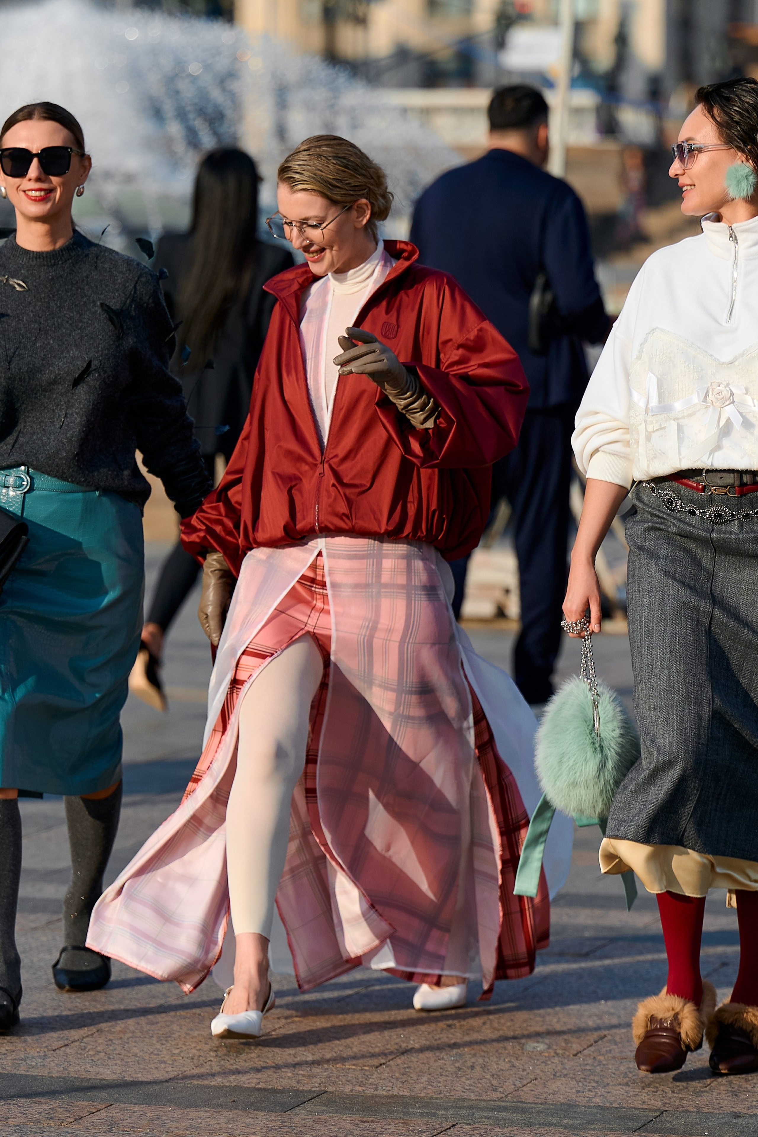 Street Style Moscow FW 2026. Photographer Aleksandr Churakaev