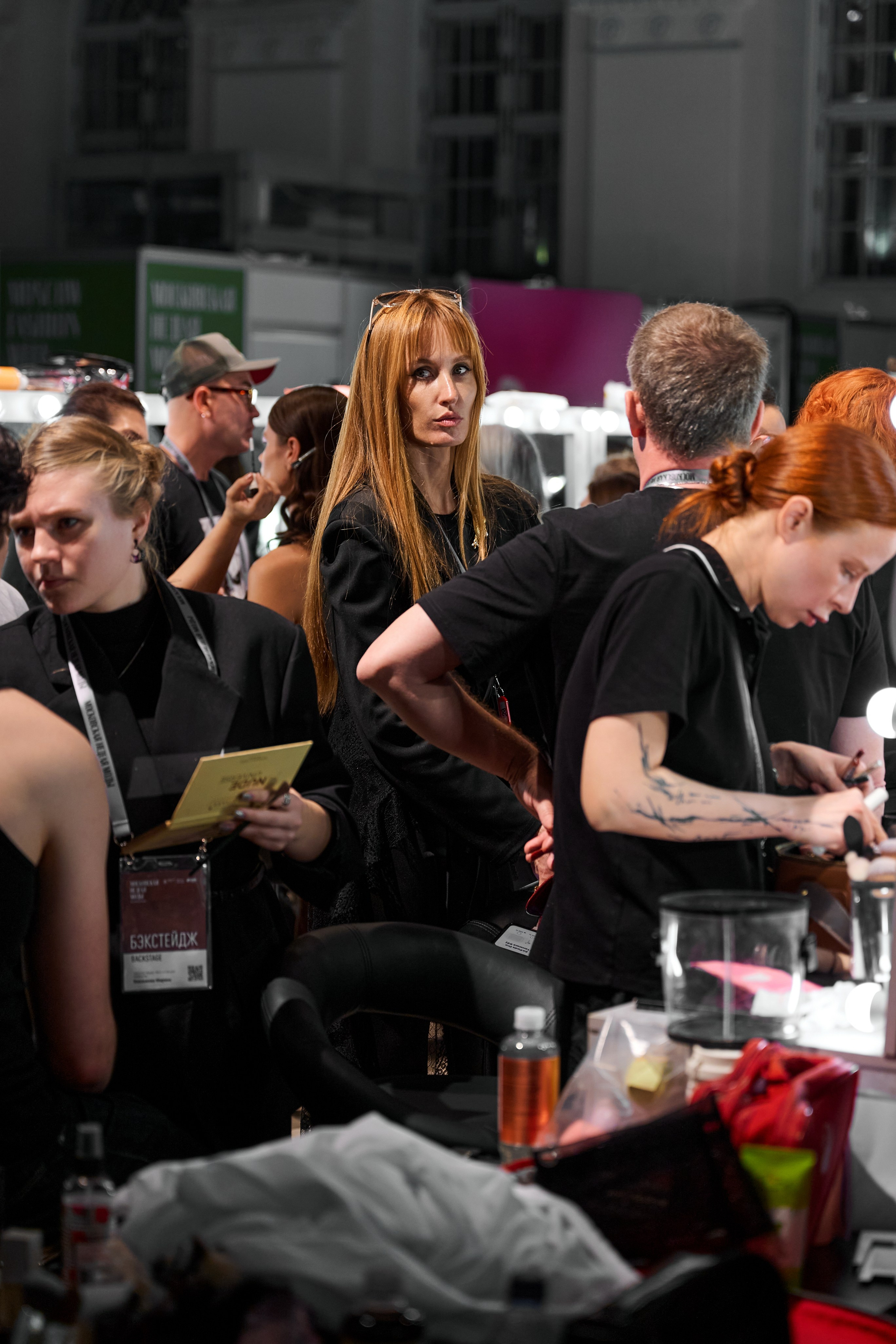 BACKSTAGE mix. Photographer Aleksandr Churakaev
