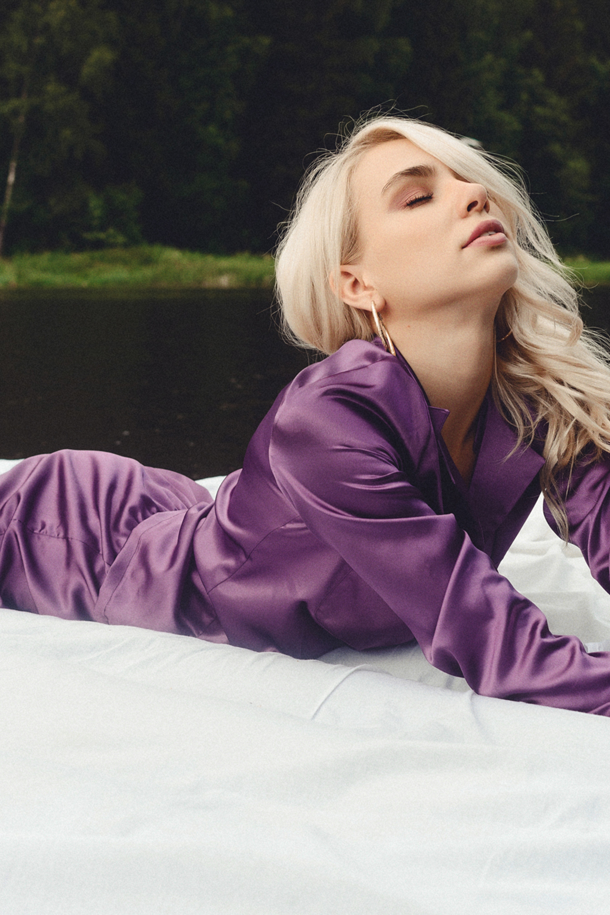 Pajamas on the water. Коммерческий фотограф Александр Чуракаев