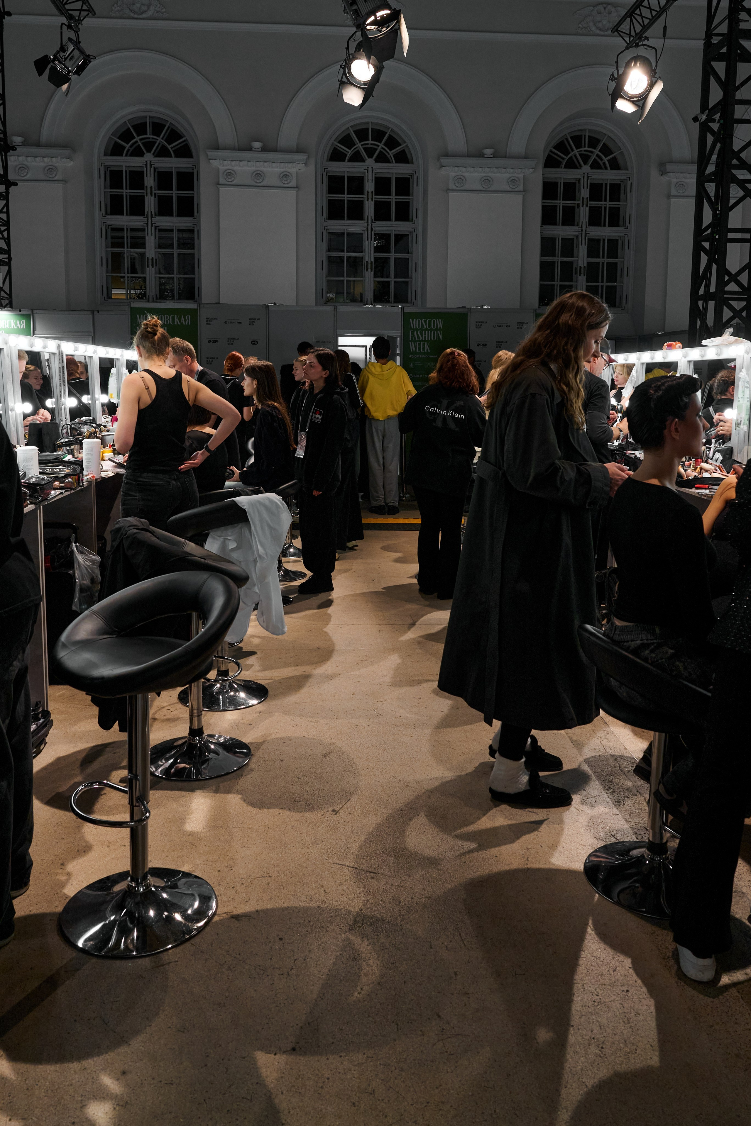 BACKSTAGE mix. Photographer Aleksandr Churakaev