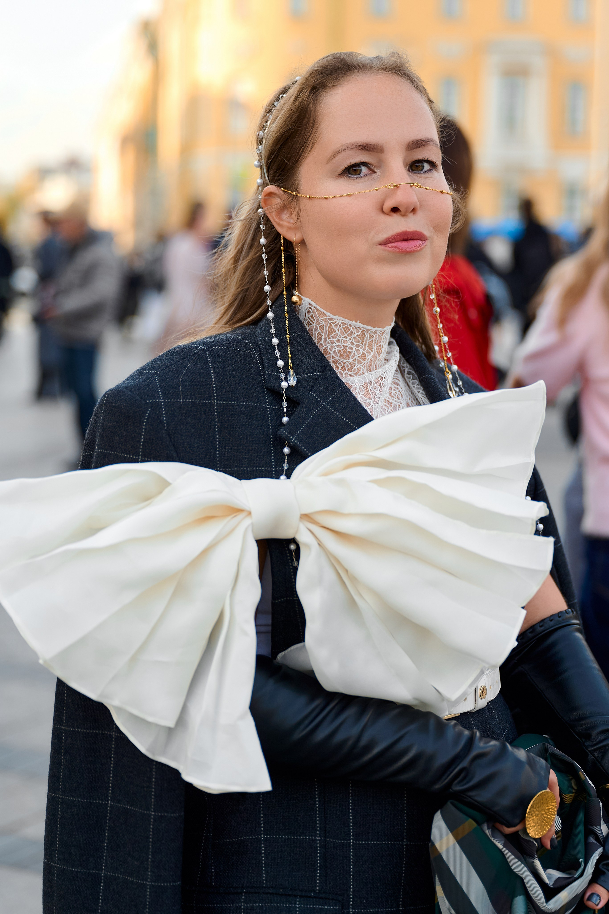 Street Style Moscow FW 2026. Photographer Aleksandr Churakaev