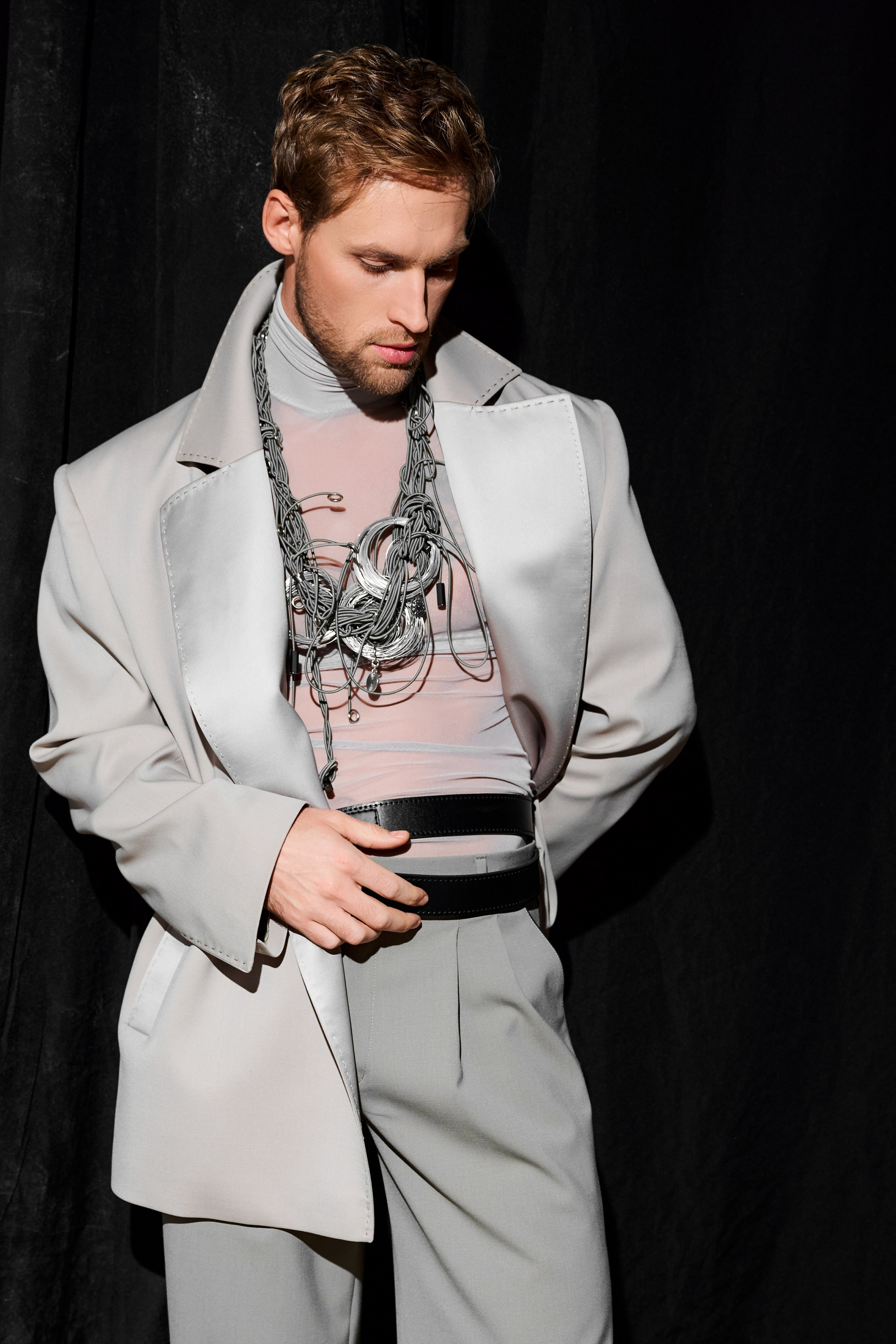 Igor Gulyaev backstage. Photographer Aleksandr Churakaev