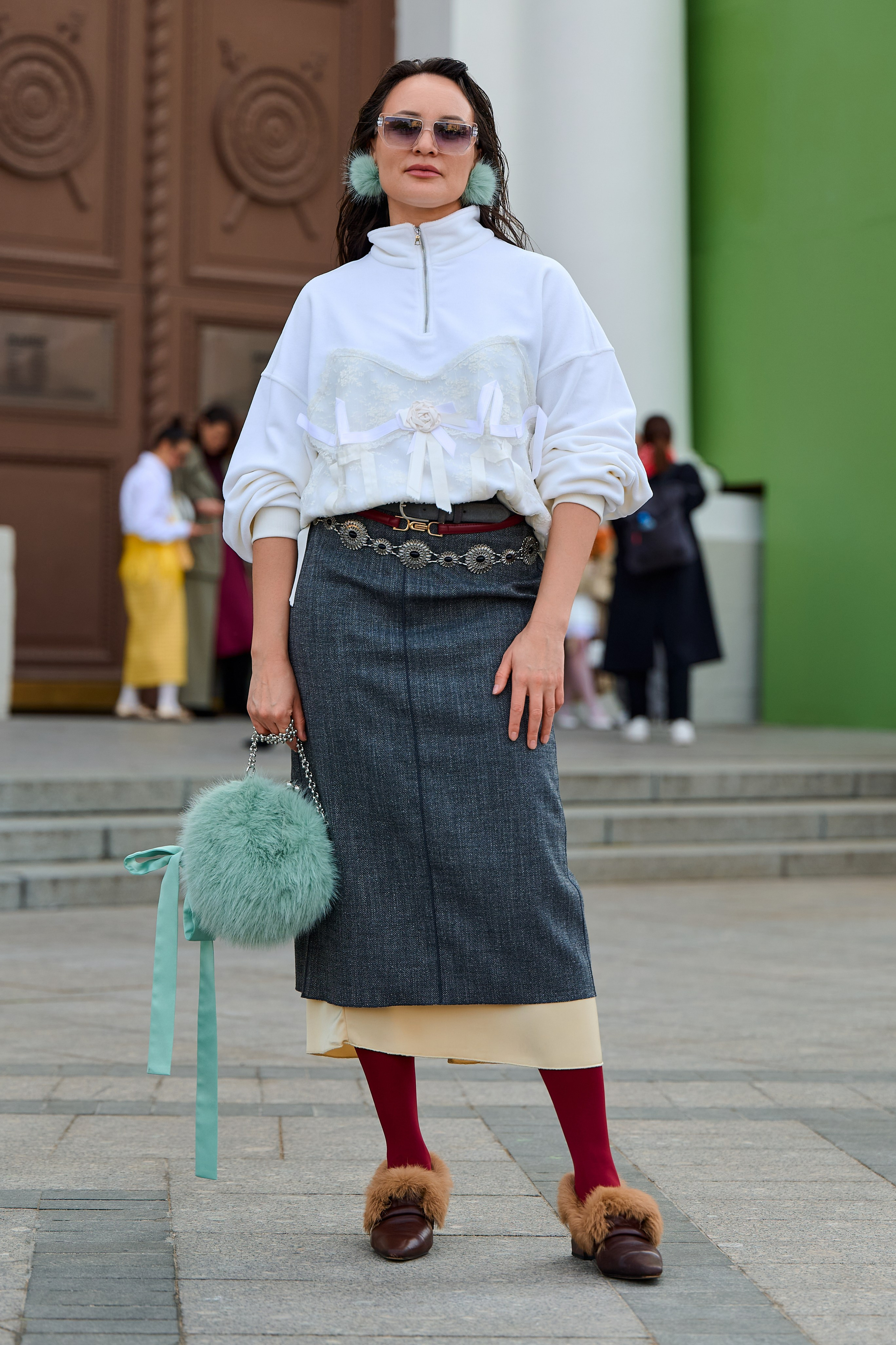 Street Style Moscow FW 2026. Photographer Aleksandr Churakaev