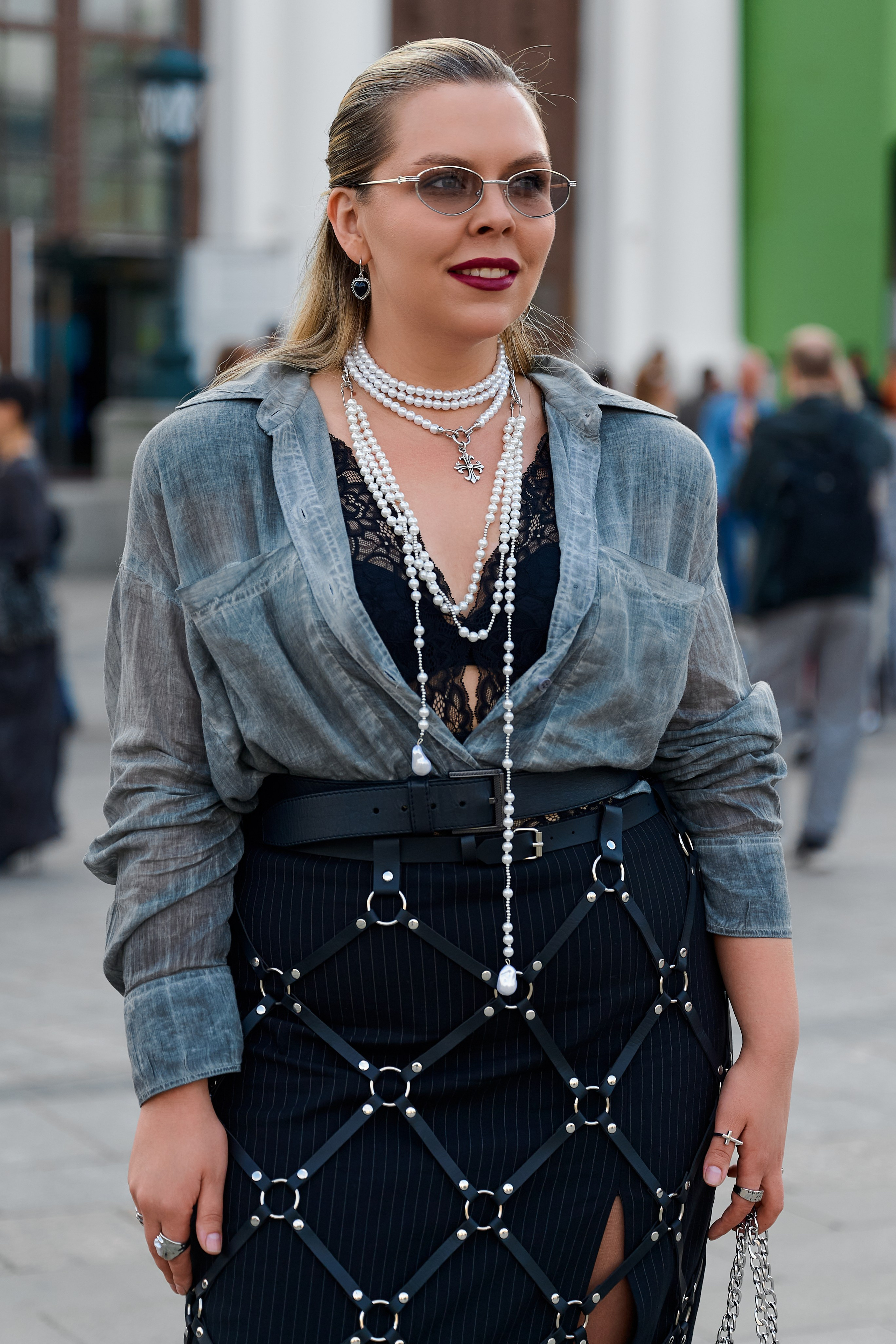 Street Style Moscow FW 2026. Photographer Aleksandr Churakaev