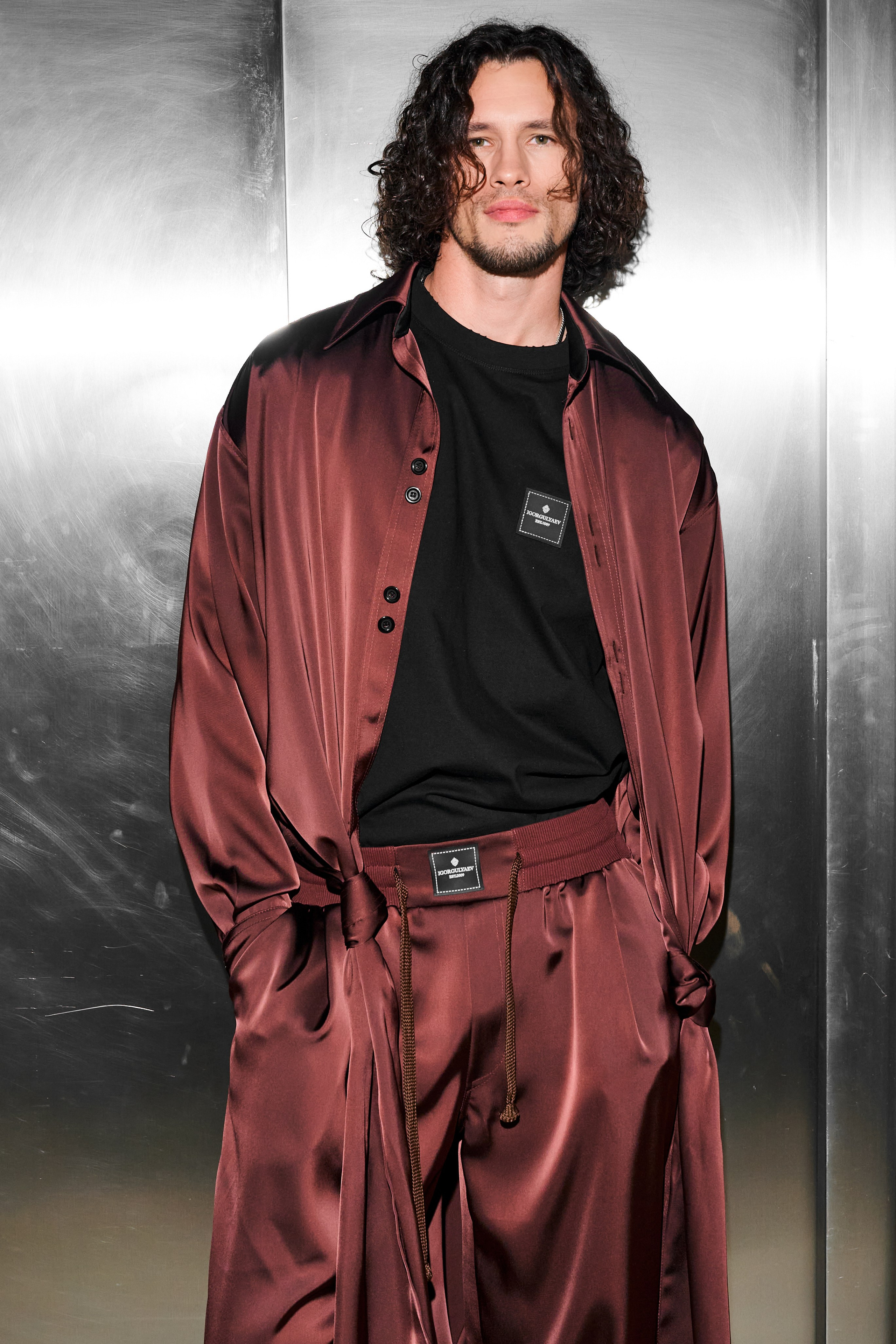 Igor Gulyaev backstage. Photographer Aleksandr Churakaev